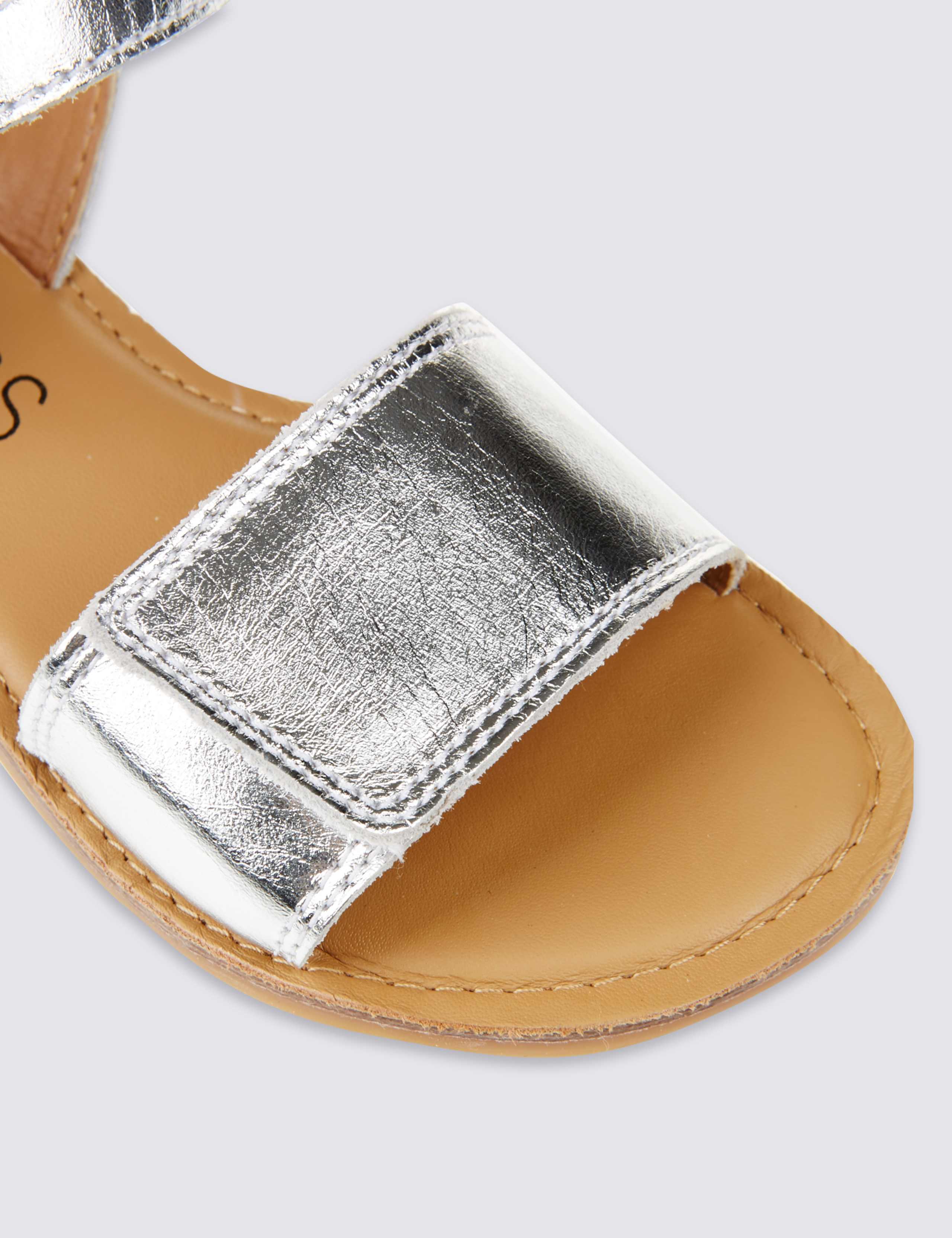 Kids’ Leather Riptape Sandals 5 of 5