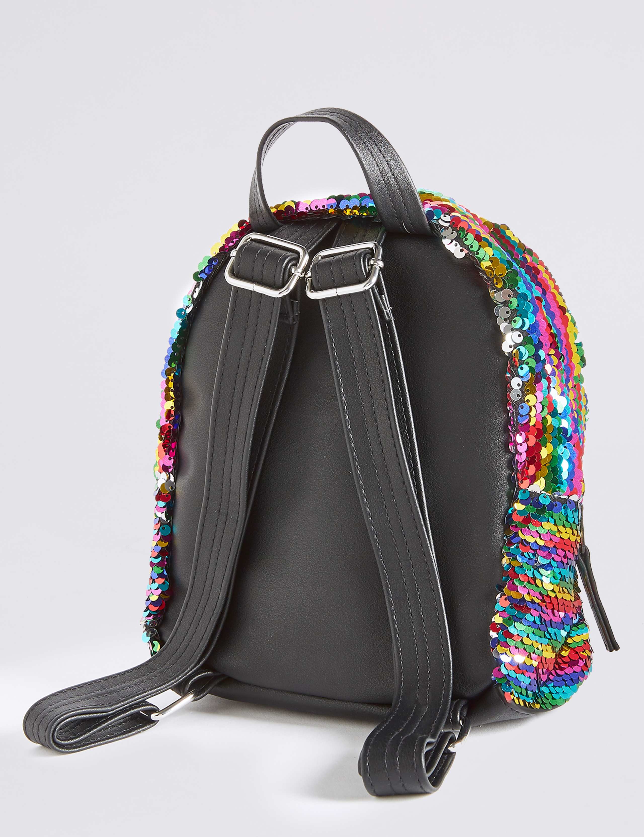 Kids’ Rainbow Sequin Backpack 2 of 4