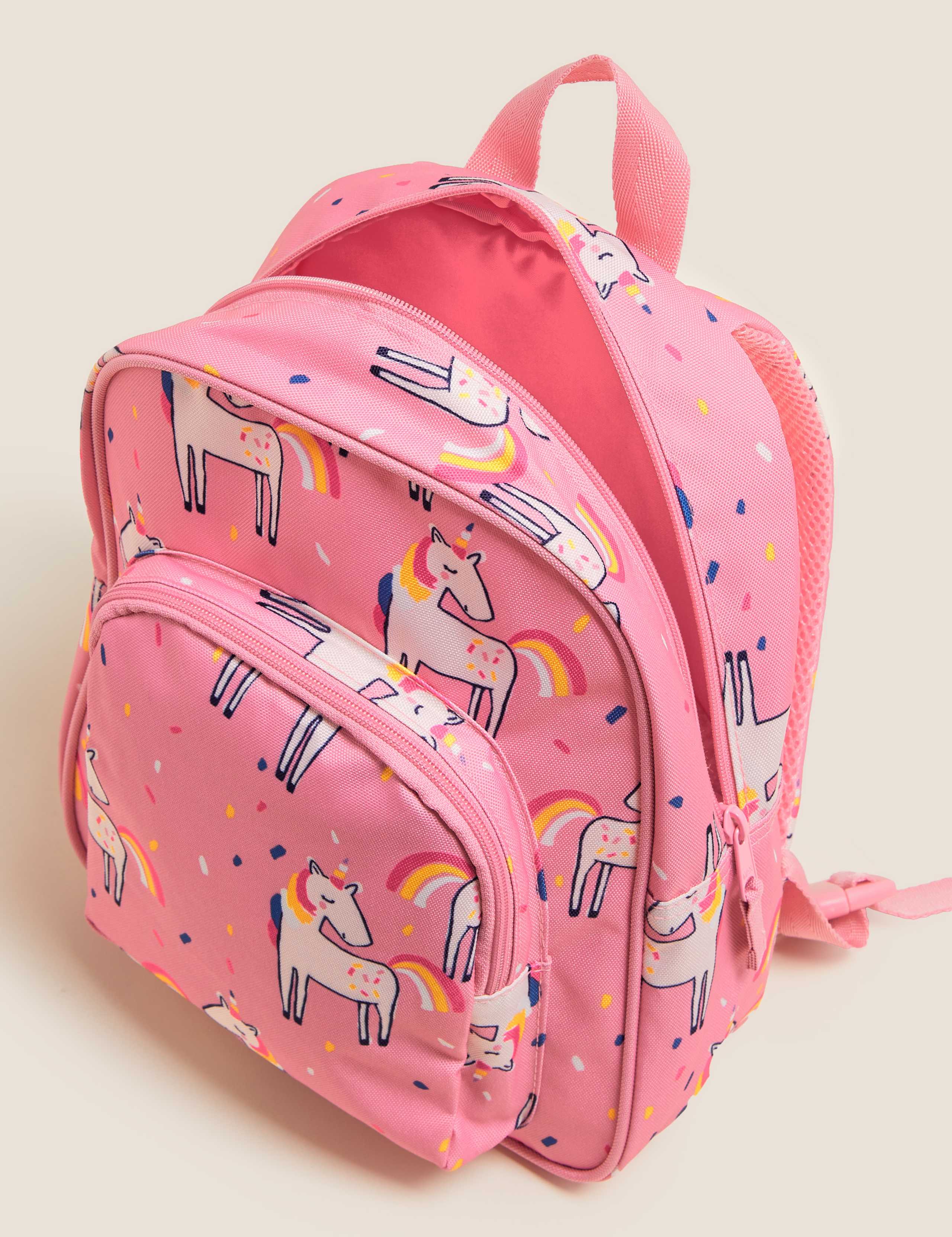 Kids' Water Repellent Unicorn School Backpack 4 of 4