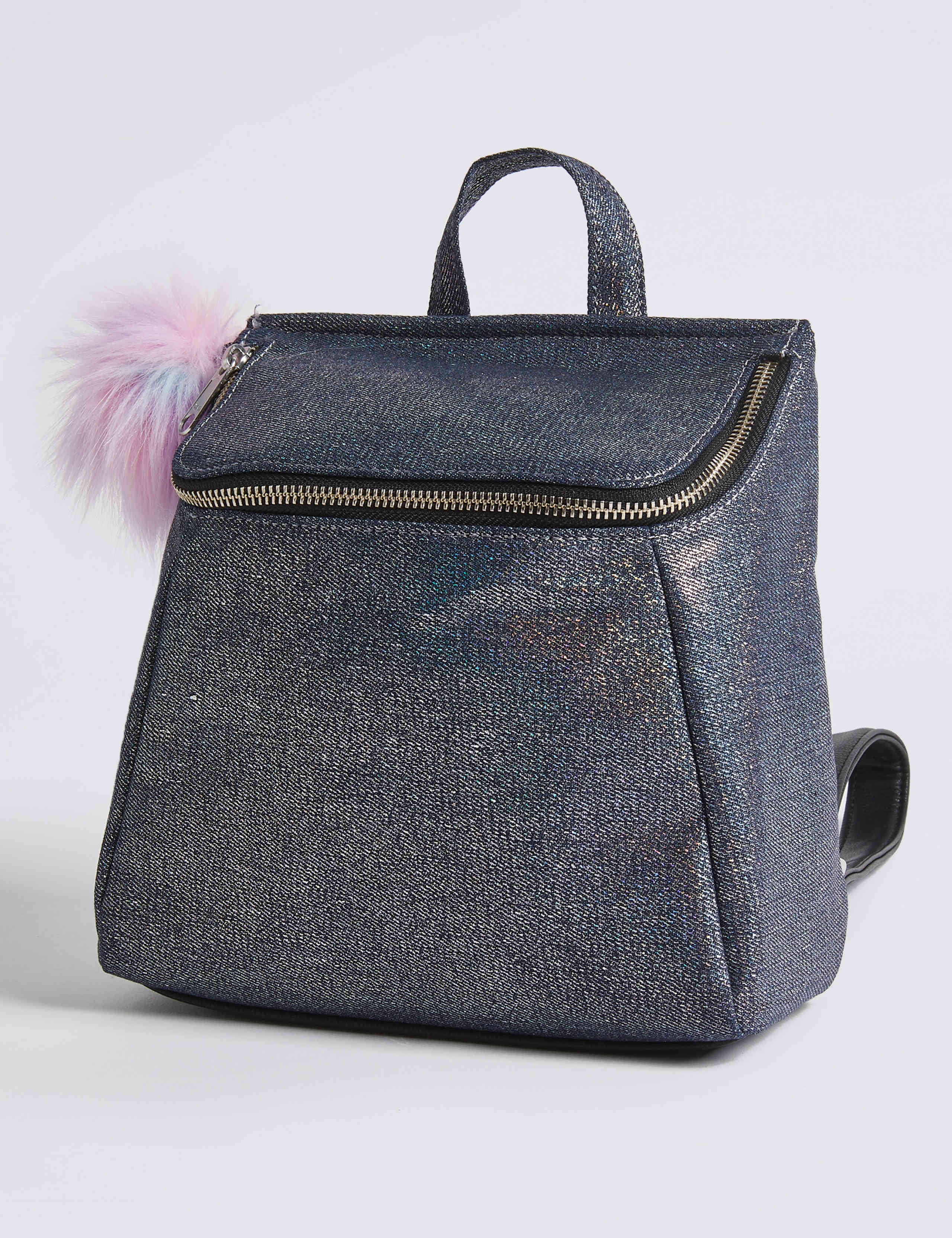 Kids’ Denim Backpack 1 of 4