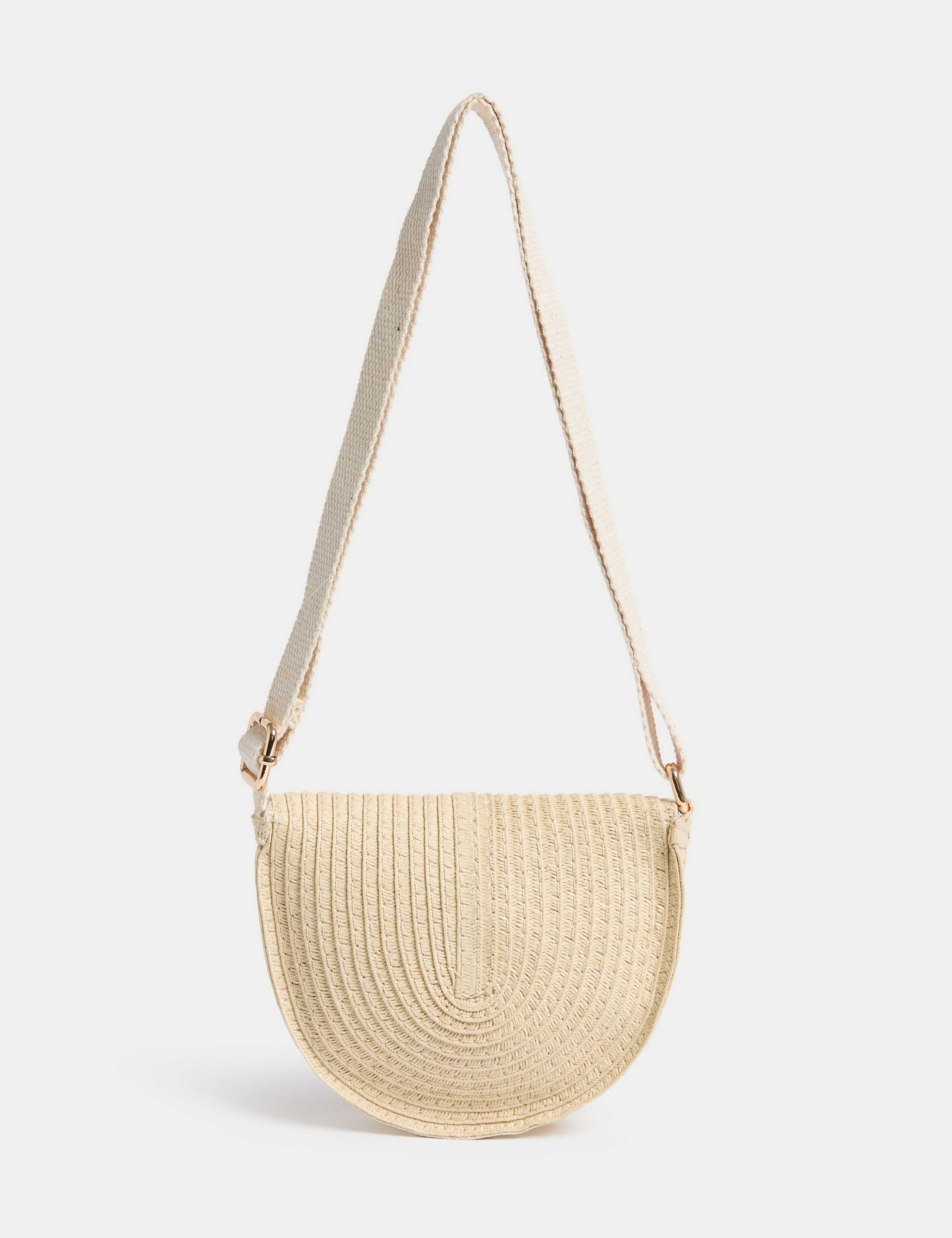 Kids' Straw Cross Body Bag 3 of 4