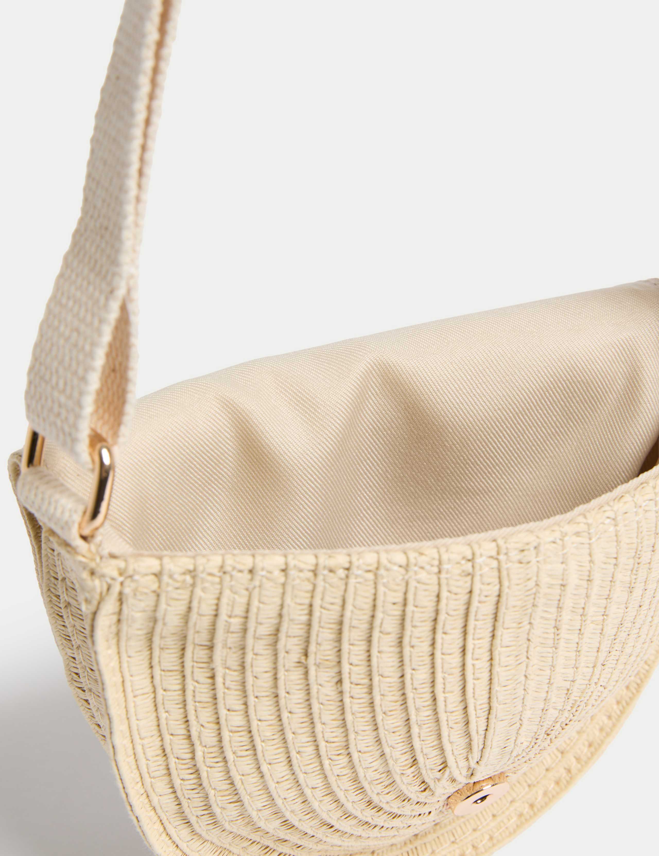 Kids' Straw Cross Body Bag 4 of 4