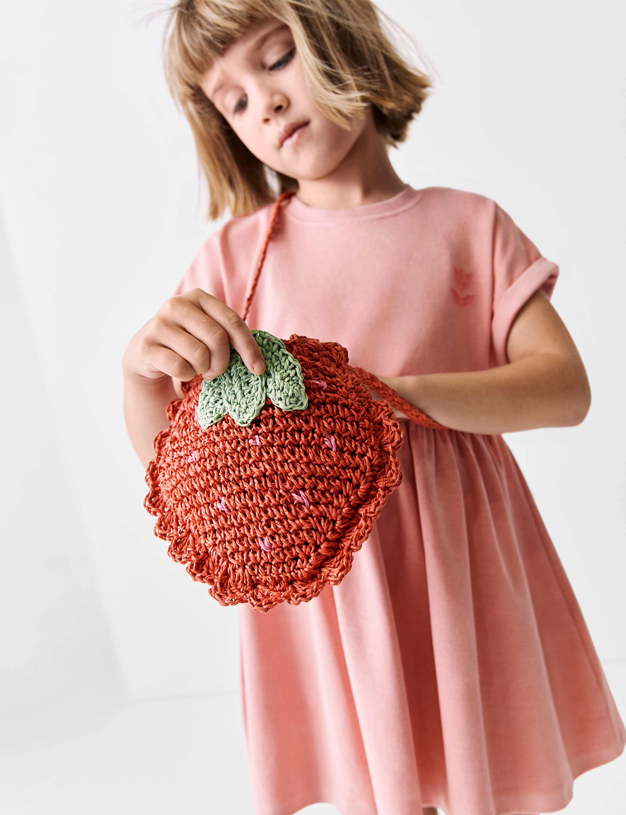 Kids' Strawberry Cross Body Bag 5 of 5