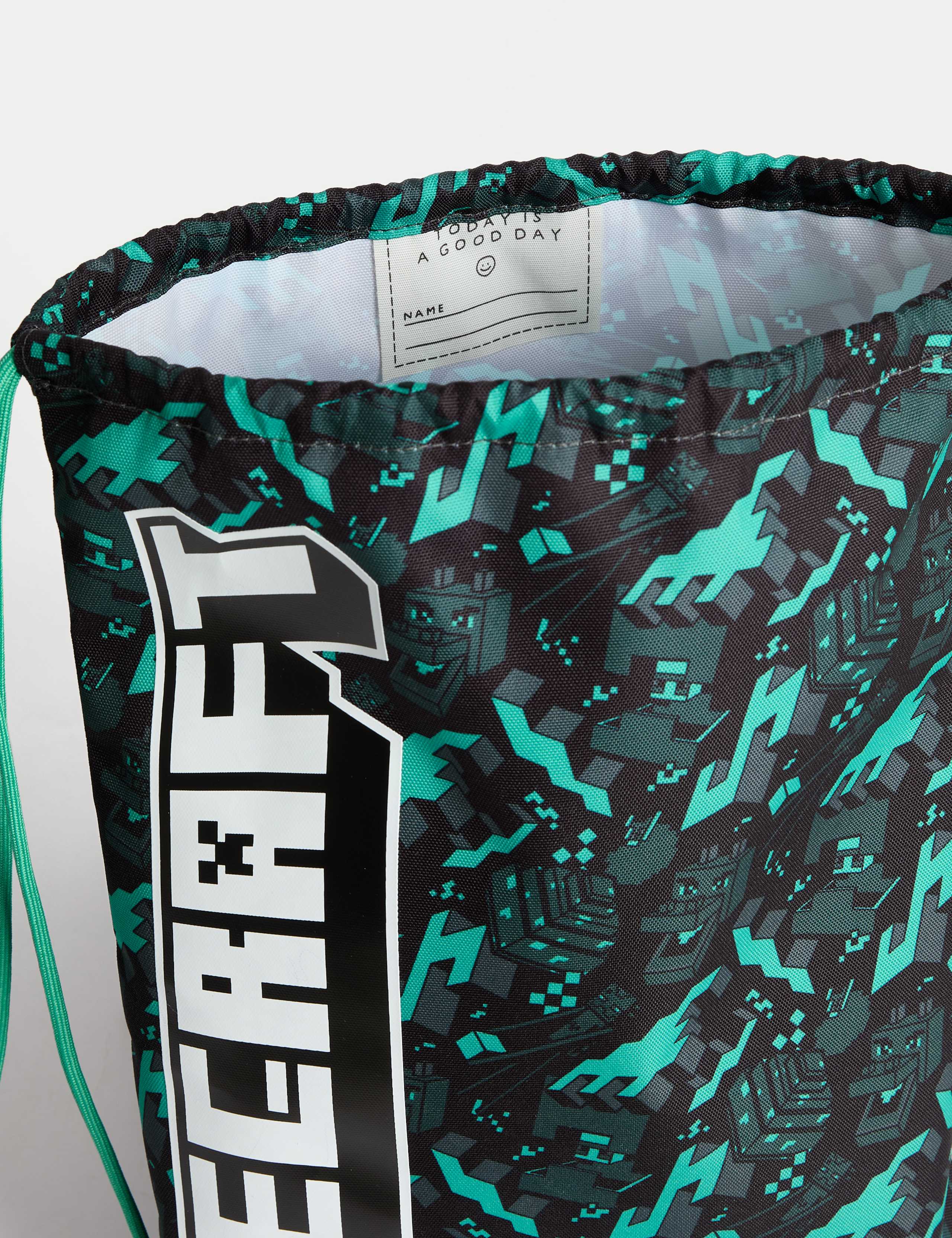 Kids' Minecraft™ Drawstring Bag 4 of 4