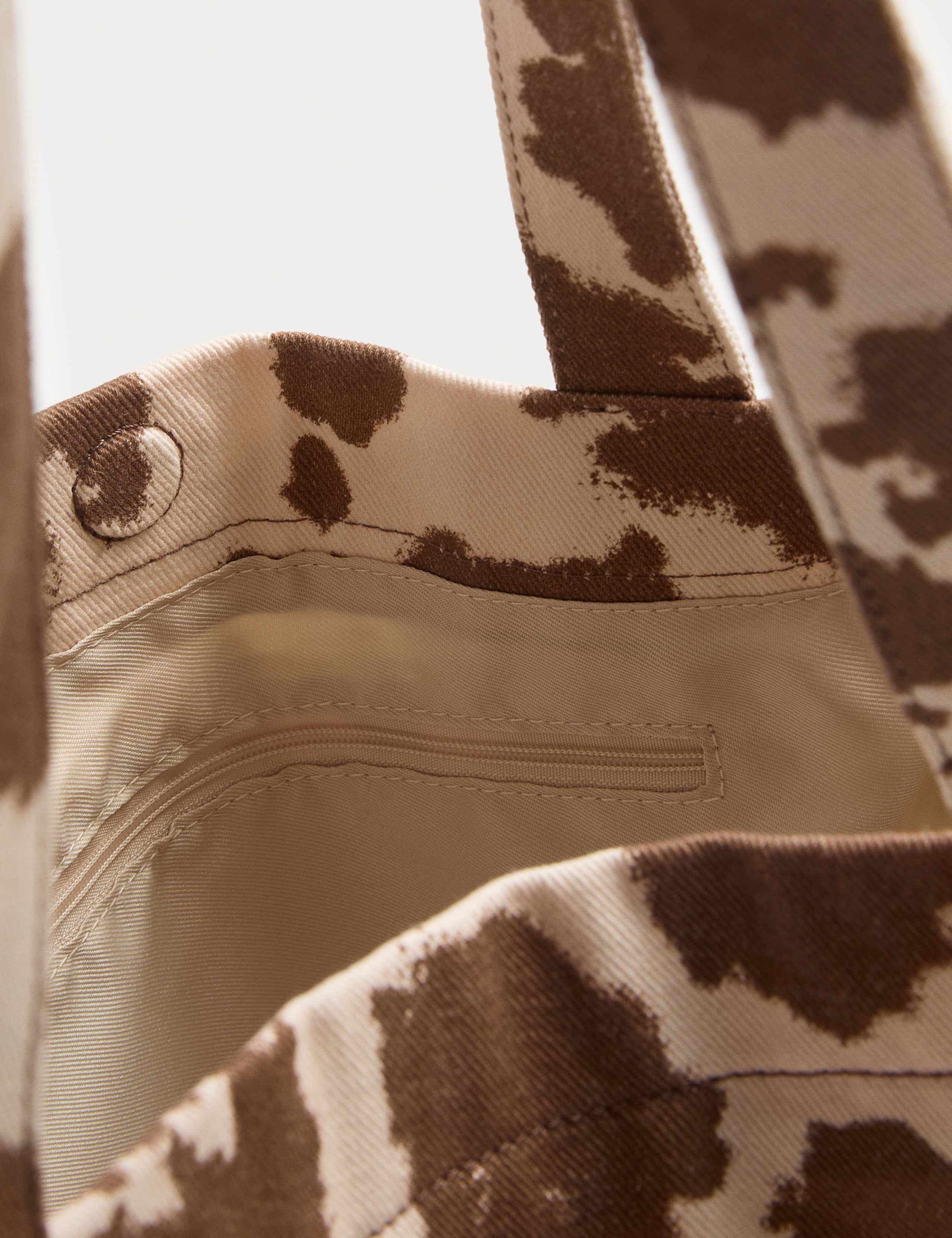 Kids' Cow Print Tote Bag 3 of 3