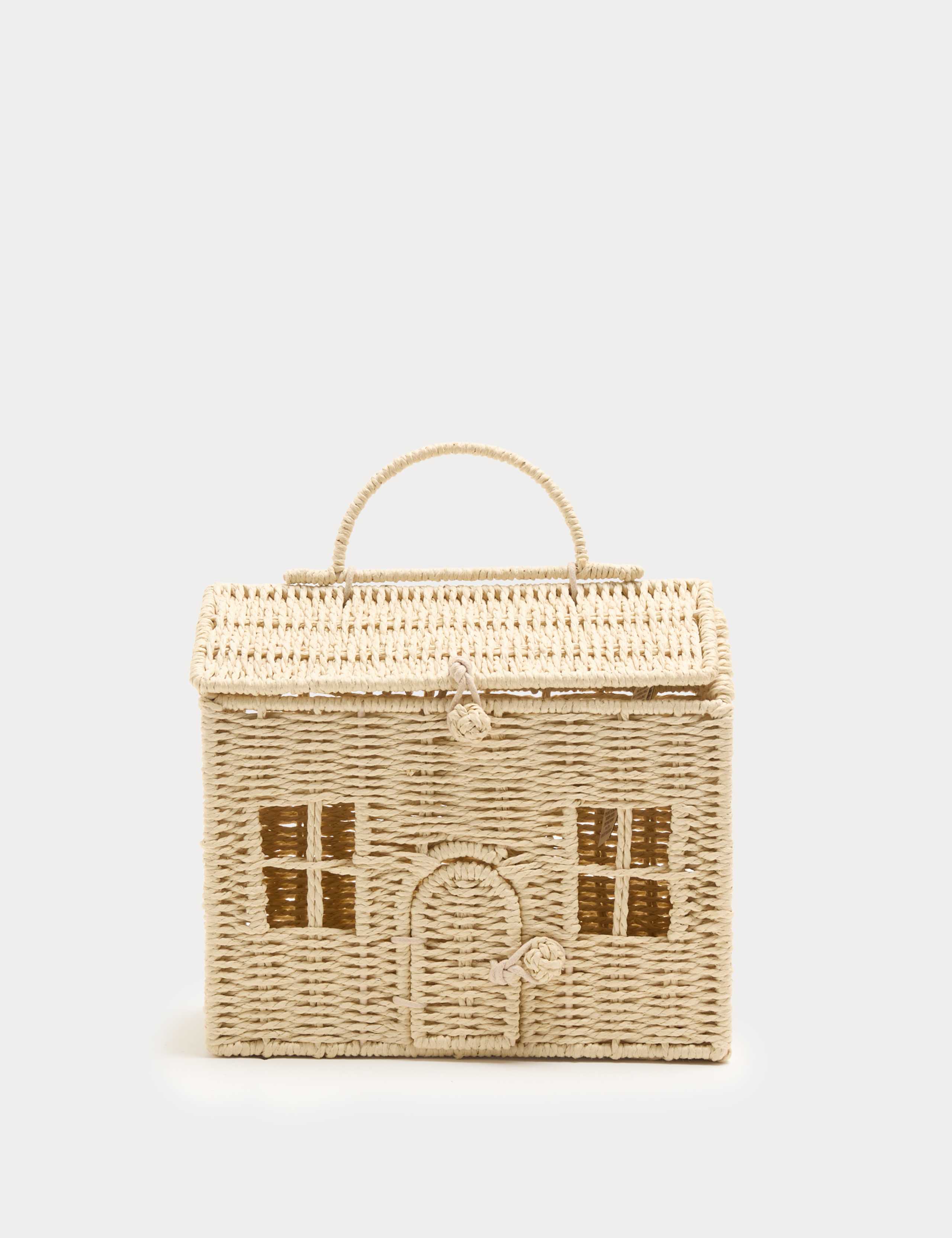 Baby House Frame Straw Dollshouse Bag 2 of 4