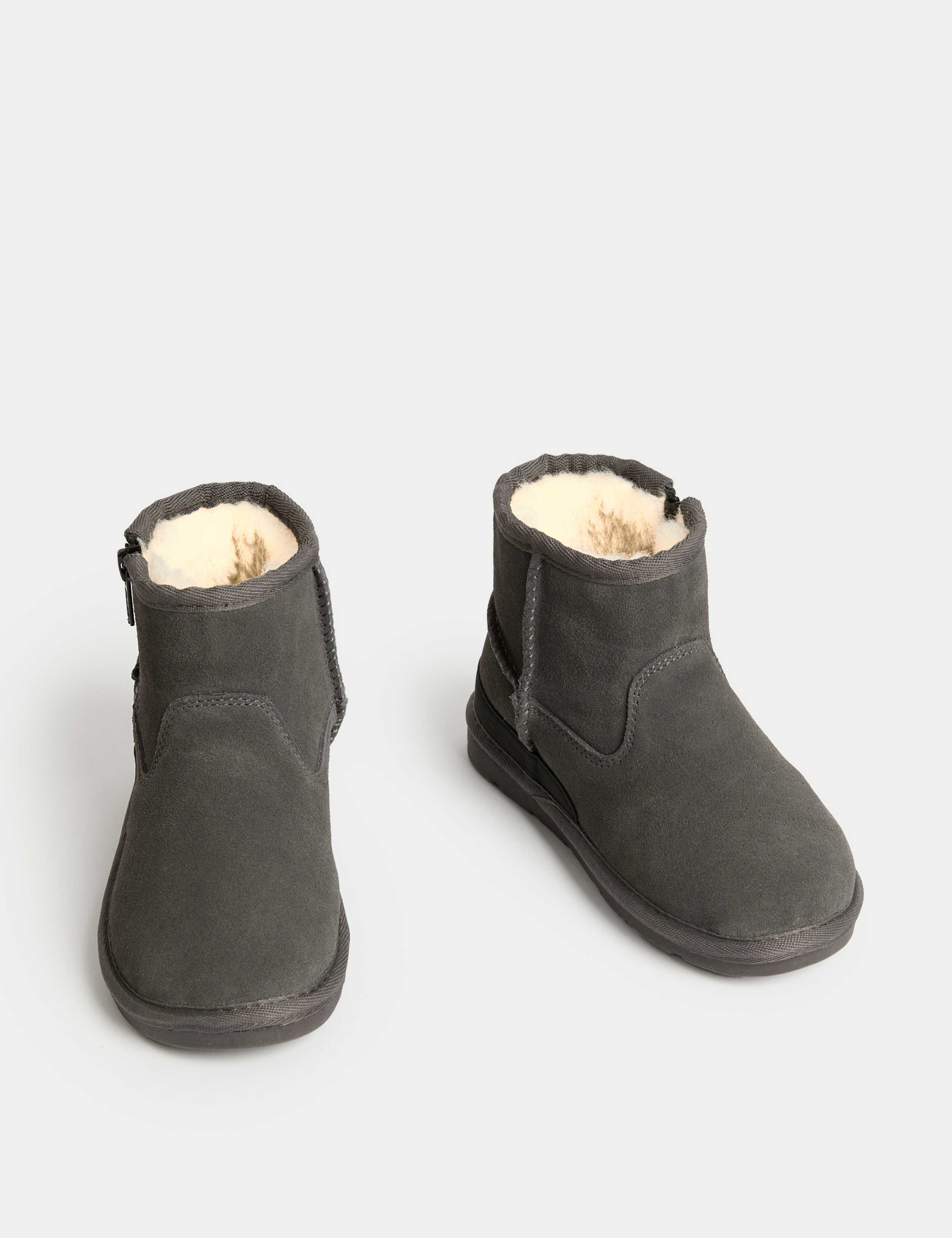 Kids' Suede Boots (4 Small - 7 Large) 2 of 4