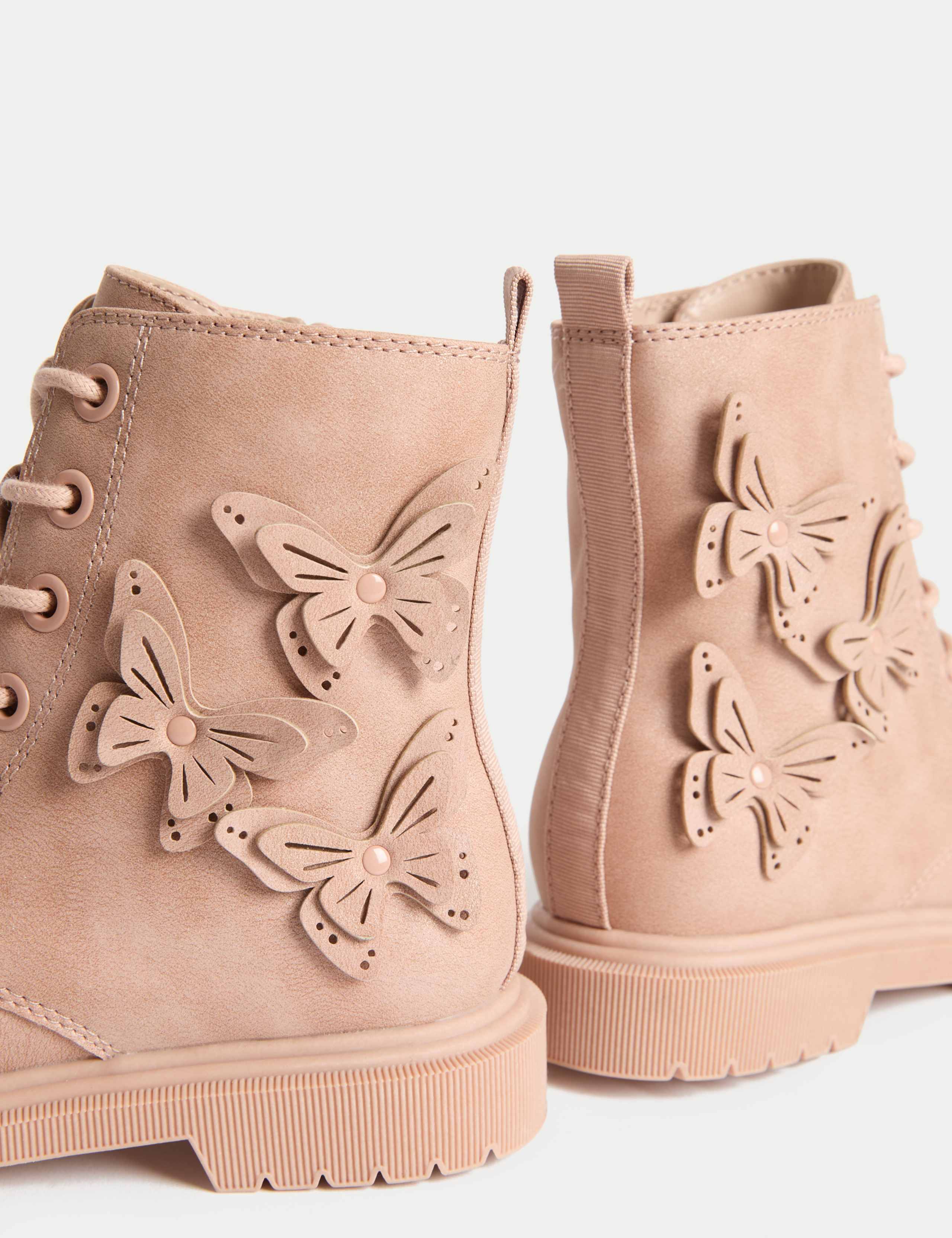 Kids Butterfly Boots (4 Small - 2 Large) 3 of 4