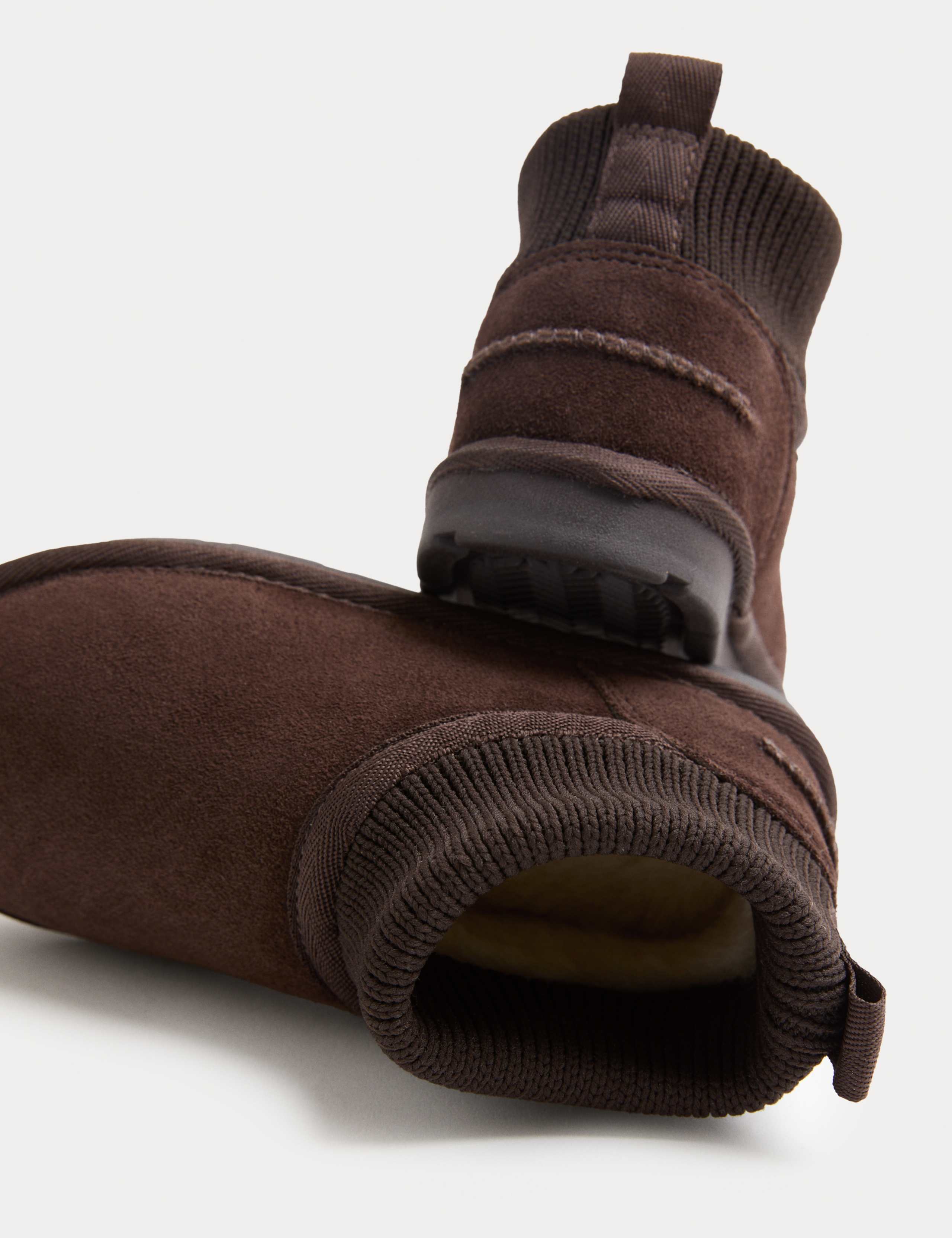 Kids' Suede Pull-On Ankle Boots (4 Small - 6 Large) 2 of 4