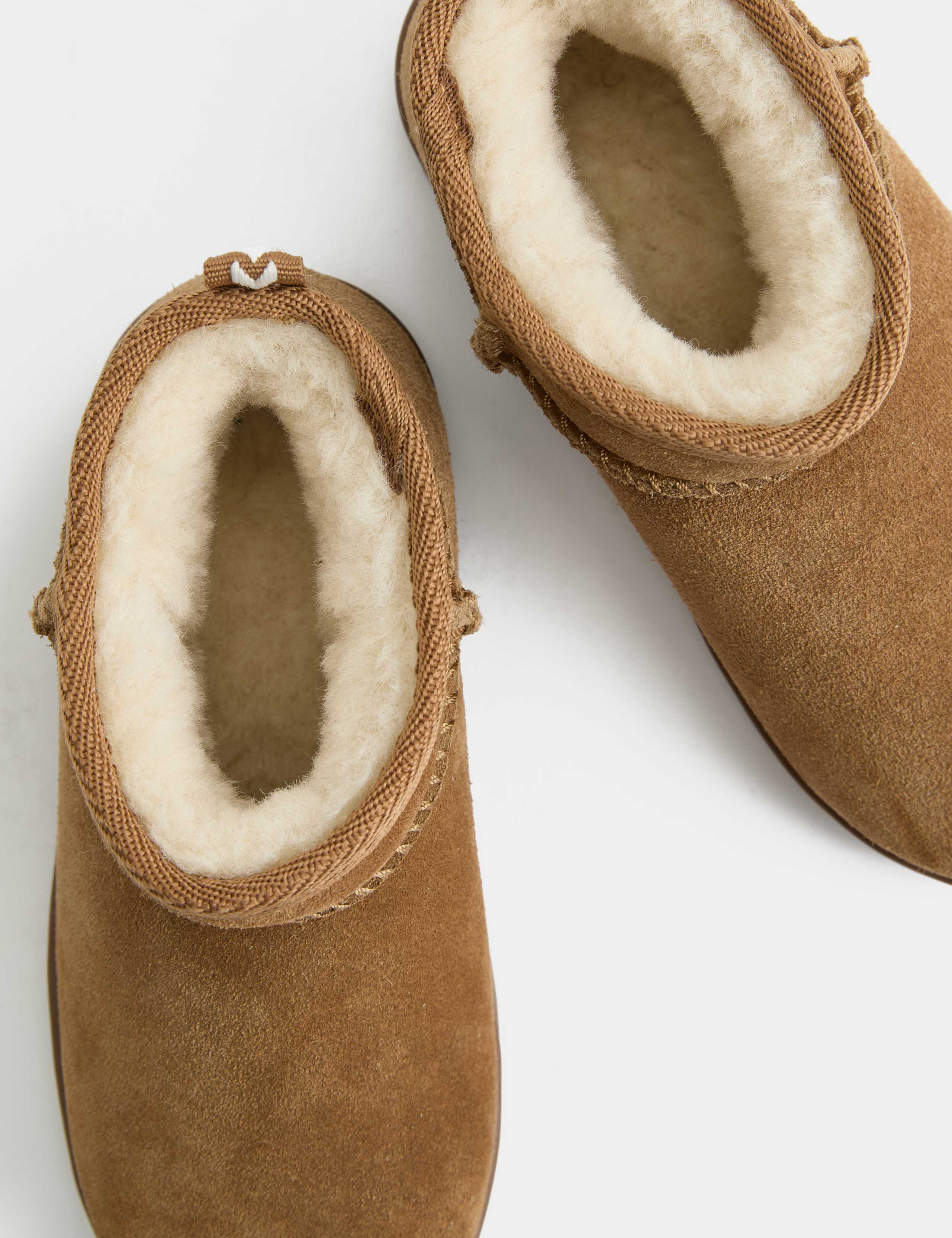 Kids' Suede Warm Lined Pull On Boots (4 Small - 6 Large) 3 of 3