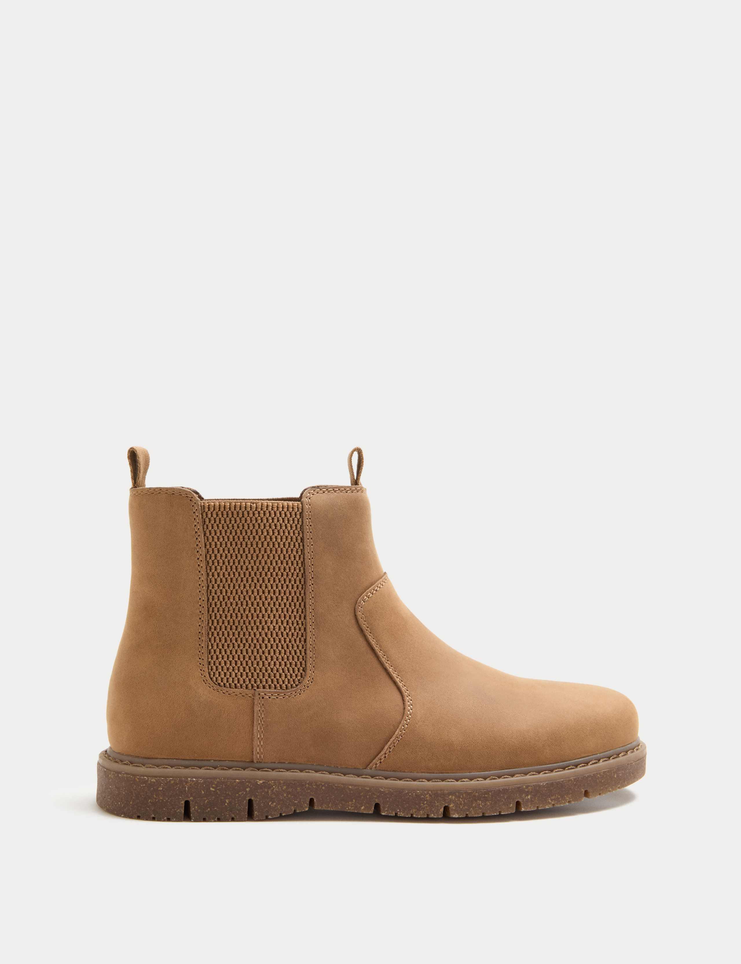 Kids' Leather Plain Chelsea Boots (4 Small - 7 Large) 2 of 4