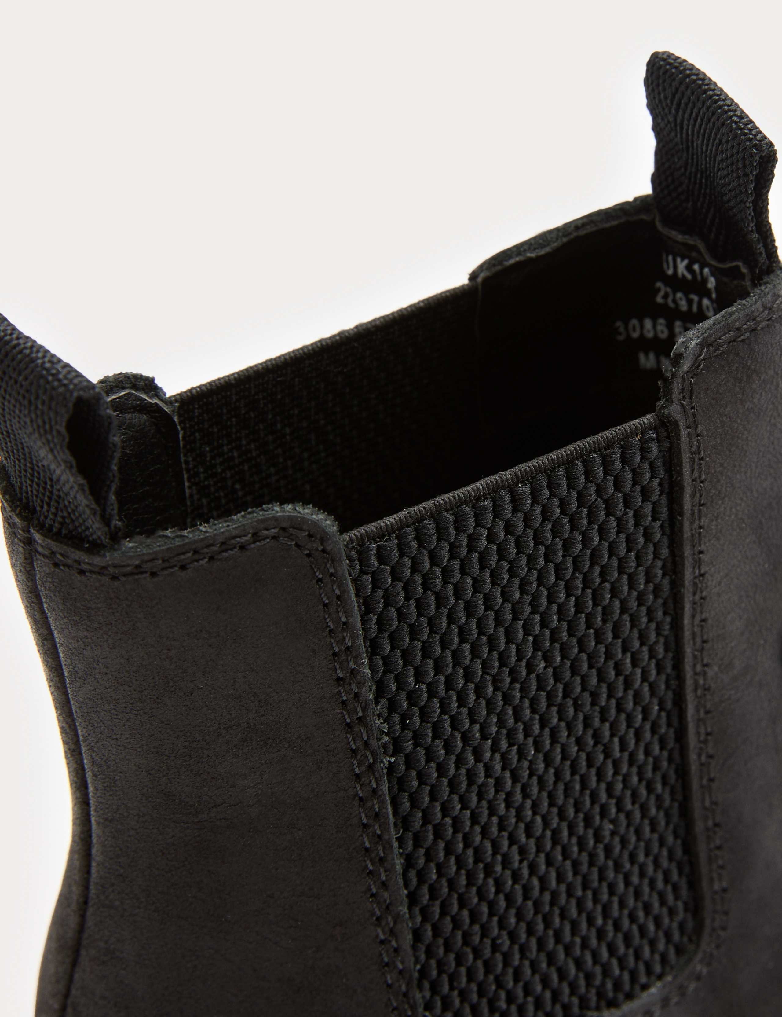 Kids' Leather Plain Chelsea Boots (4 Small - 7 Large) 3 of 3