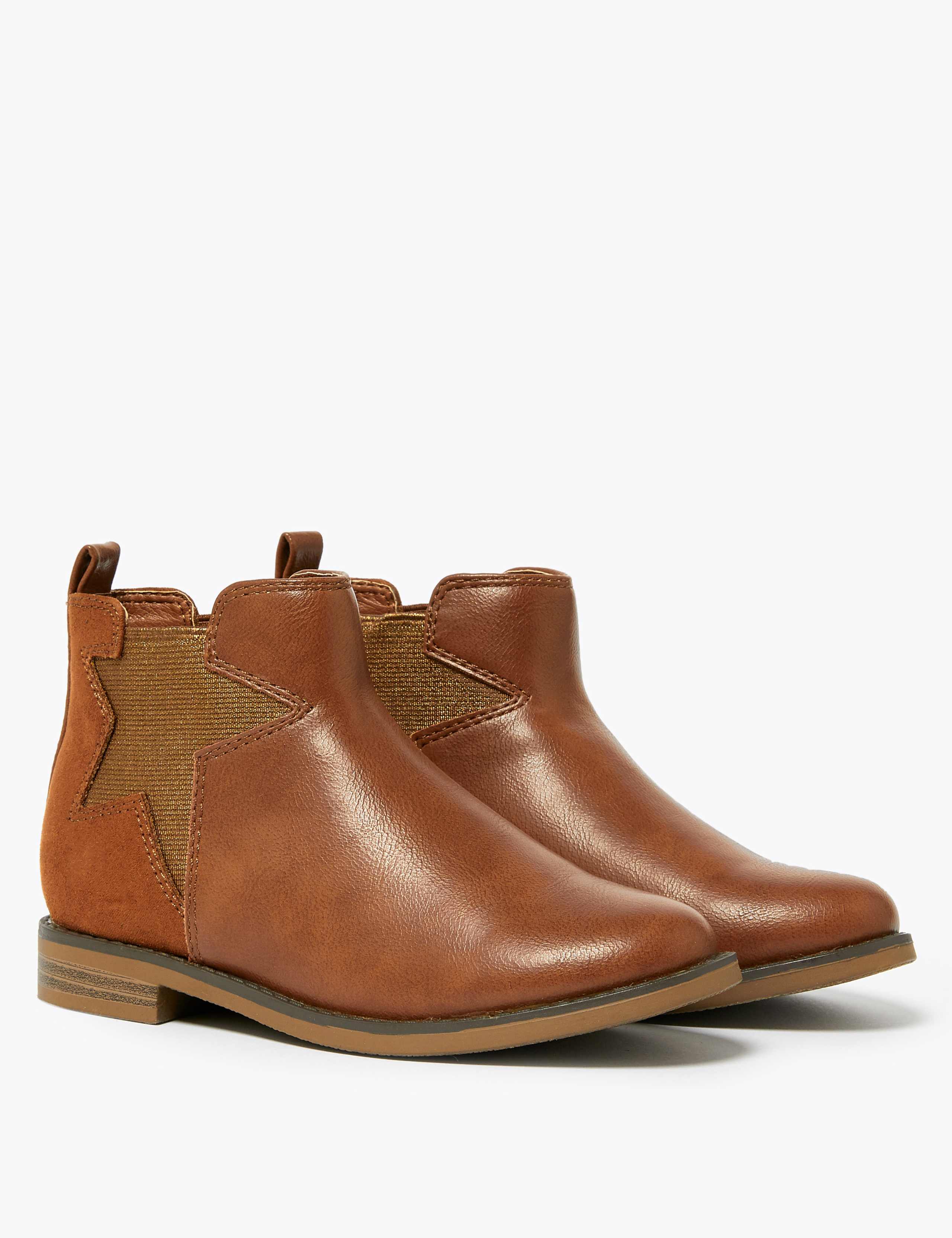 Kids' Freshfeet™ Star Chelsea Boots (5 Small - 12 Small) 1 of 5