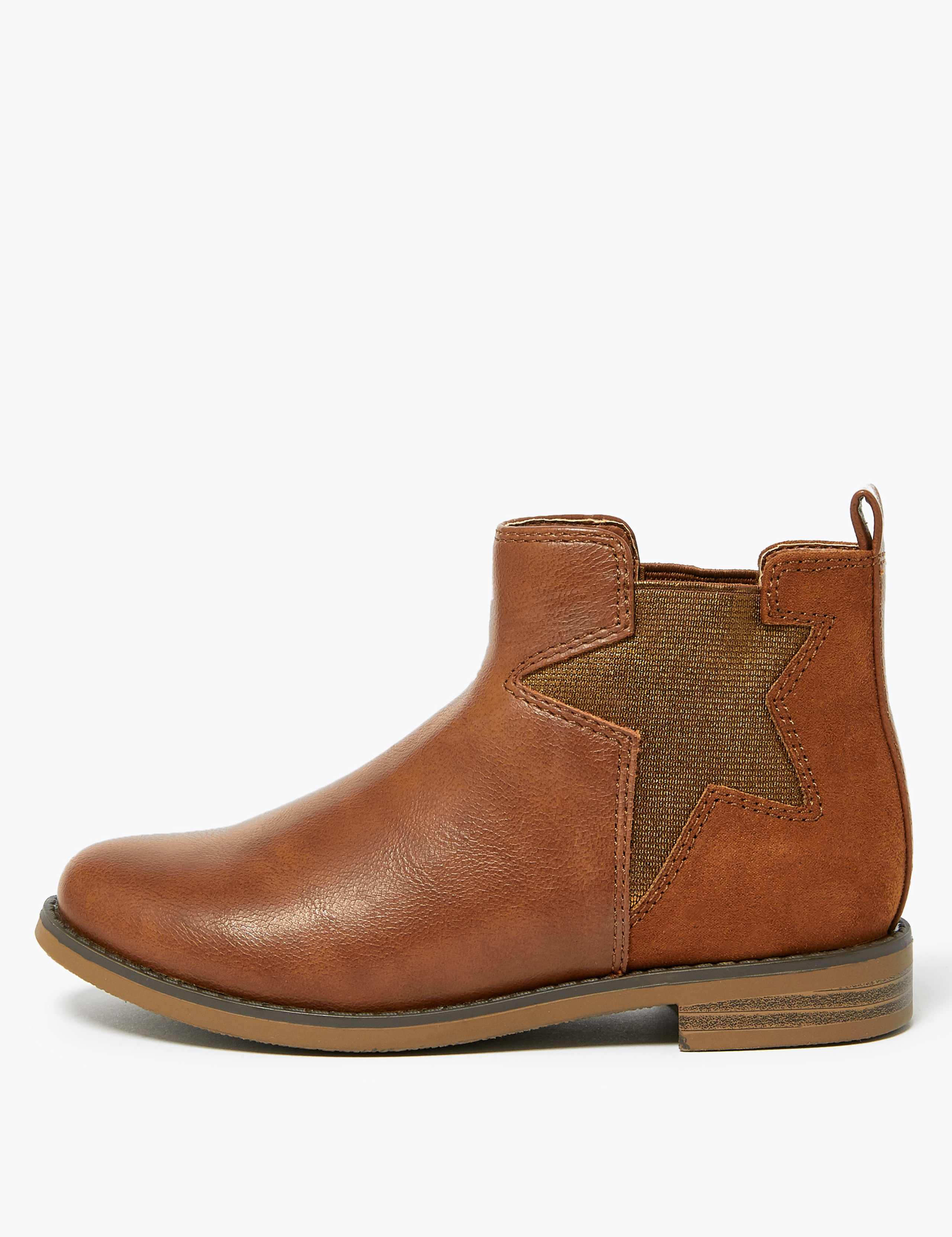 Kids' Freshfeet™ Star Chelsea Boots (5 Small - 12 Small) 3 of 5