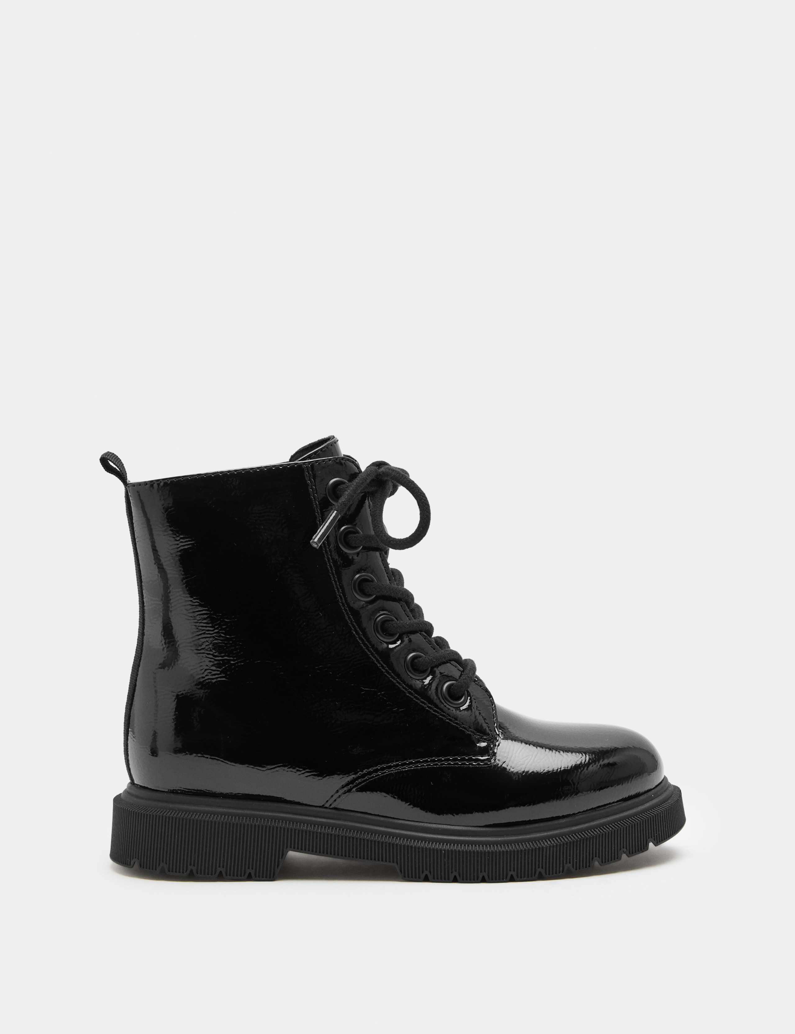 Kids' Patent Boots (4 Small - 6 Large) 2 of 3