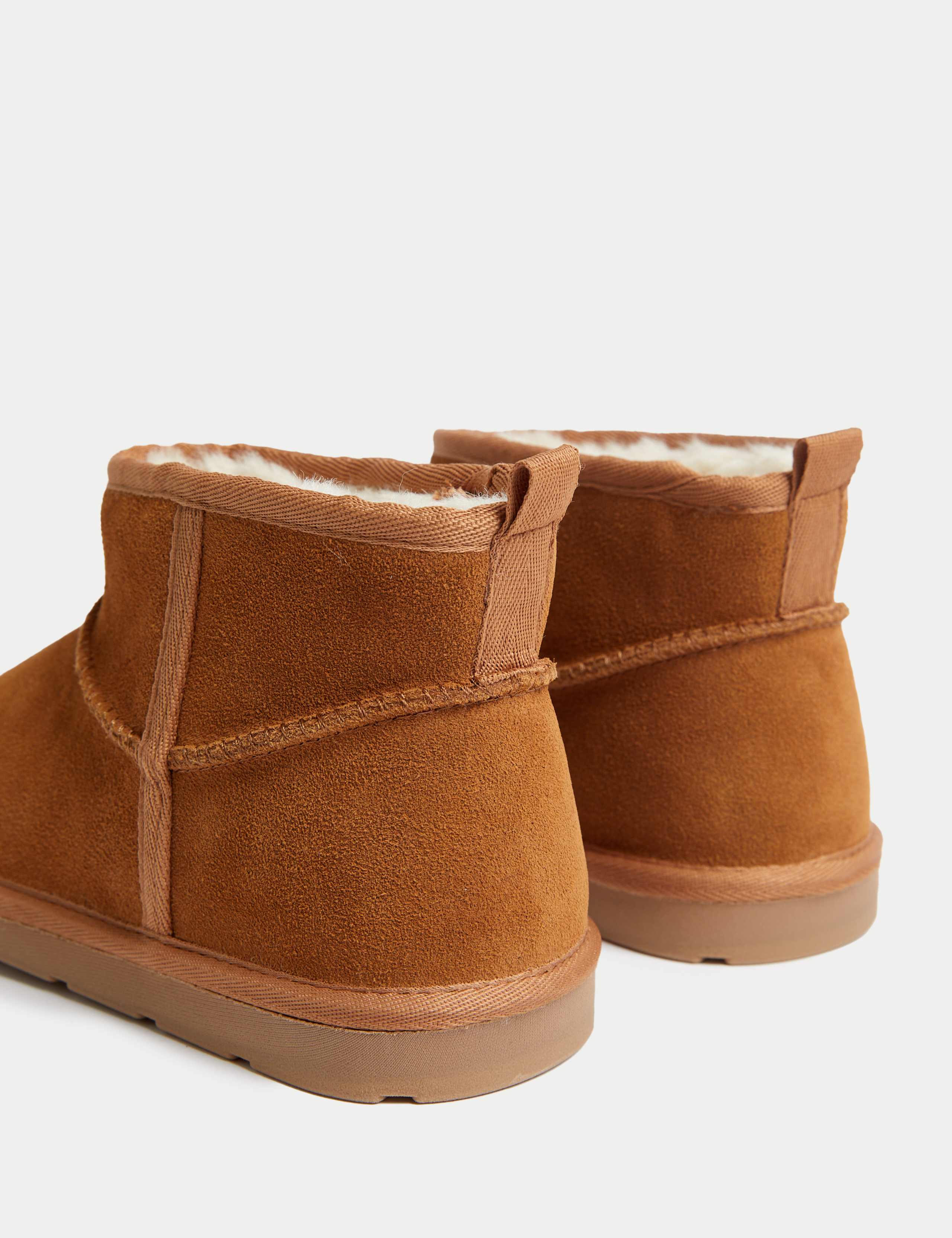 Kids' Suede Ankle Boots (4 Small - 6 Large) 3 of 4