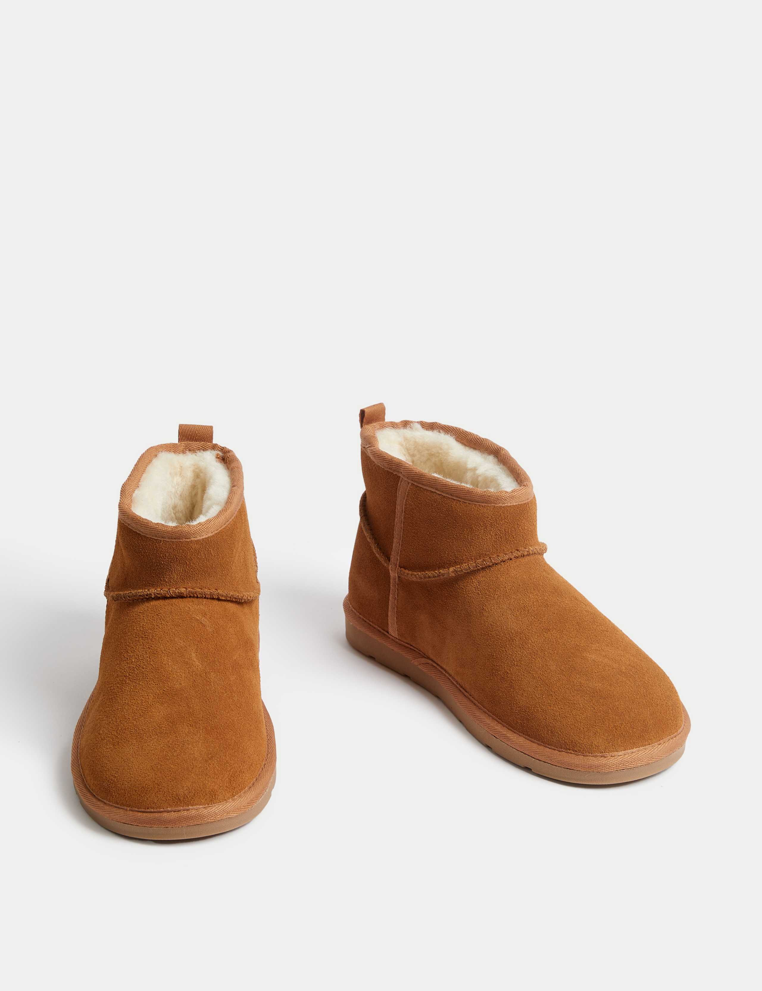 Kids' Suede Ankle Boots (4 Small - 6 Large) 2 of 4