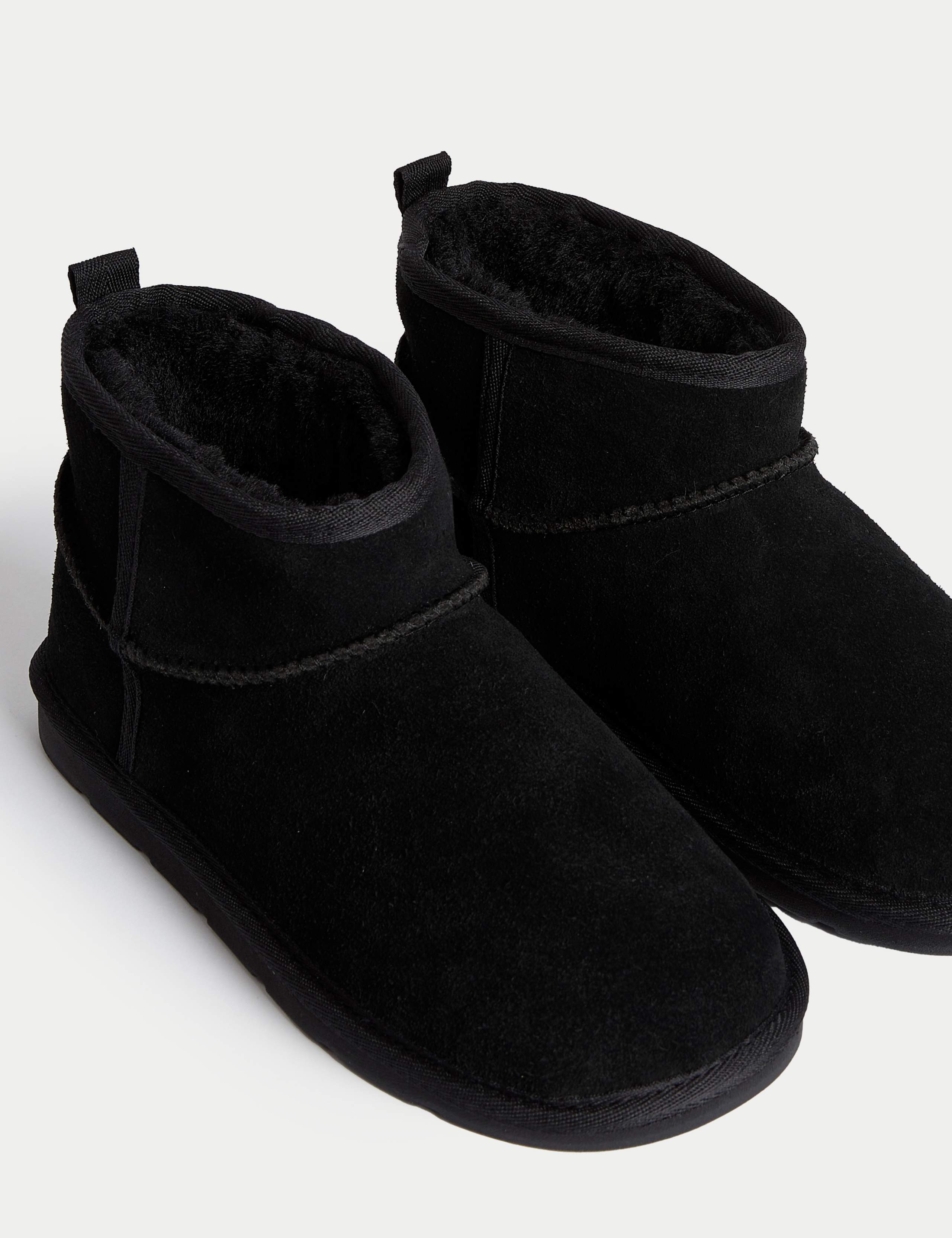 Kids' Suede Ankle Boots (4 Small - 6 Large) 3 of 4