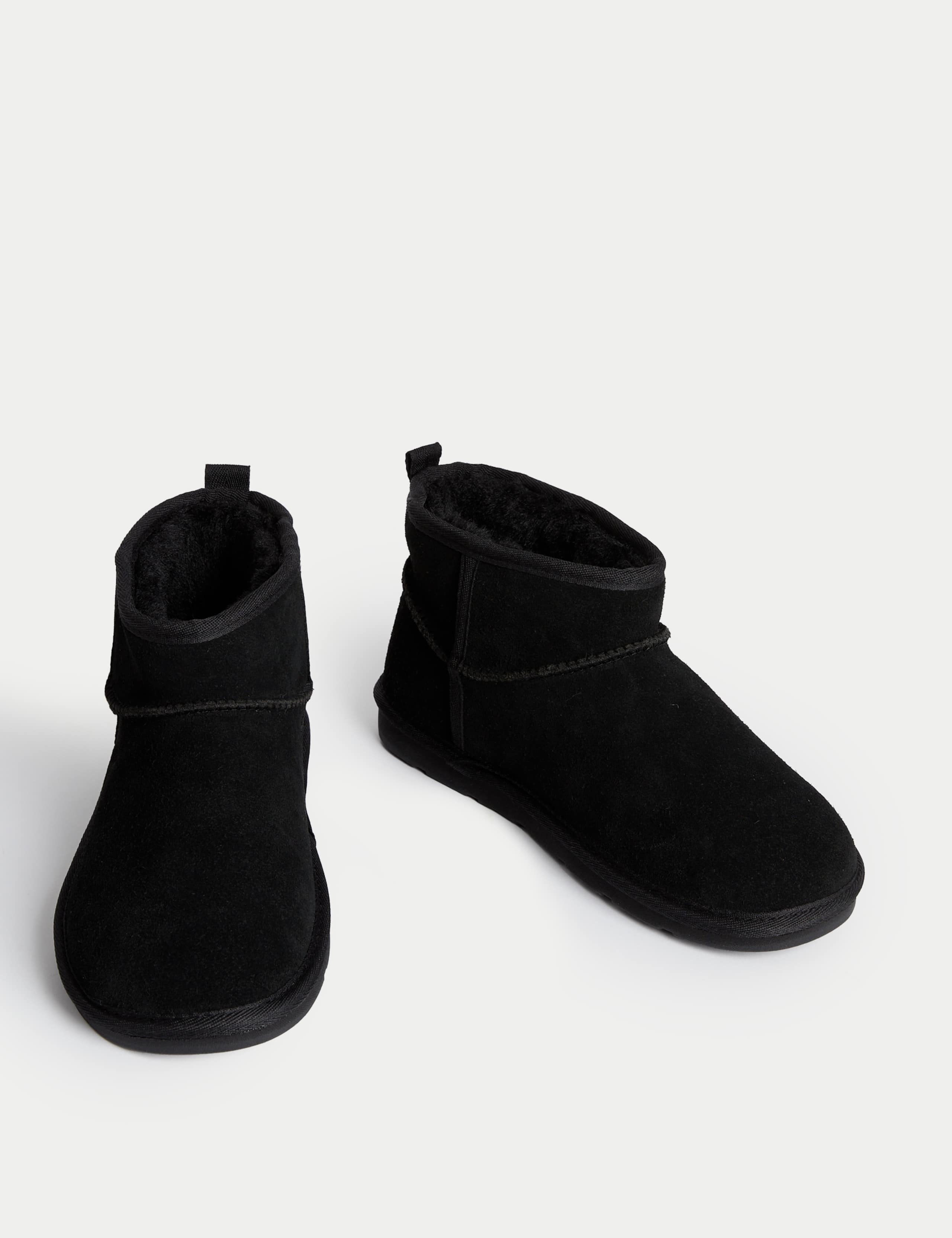 Kids' Suede Ankle Boots (4 Small - 6 Large) 2 of 4