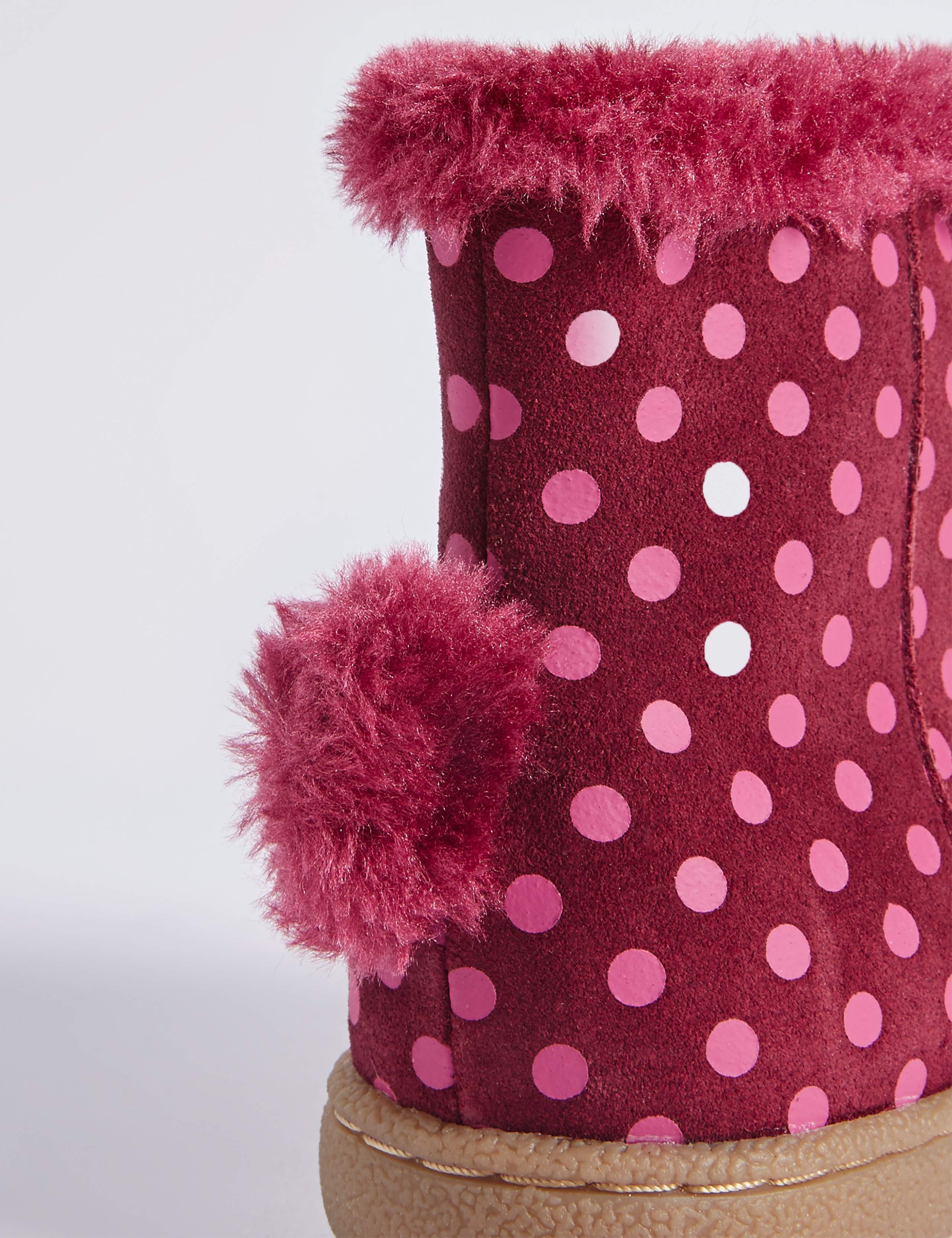 Kids’ Suede Mid-calf Boots 4 of 4