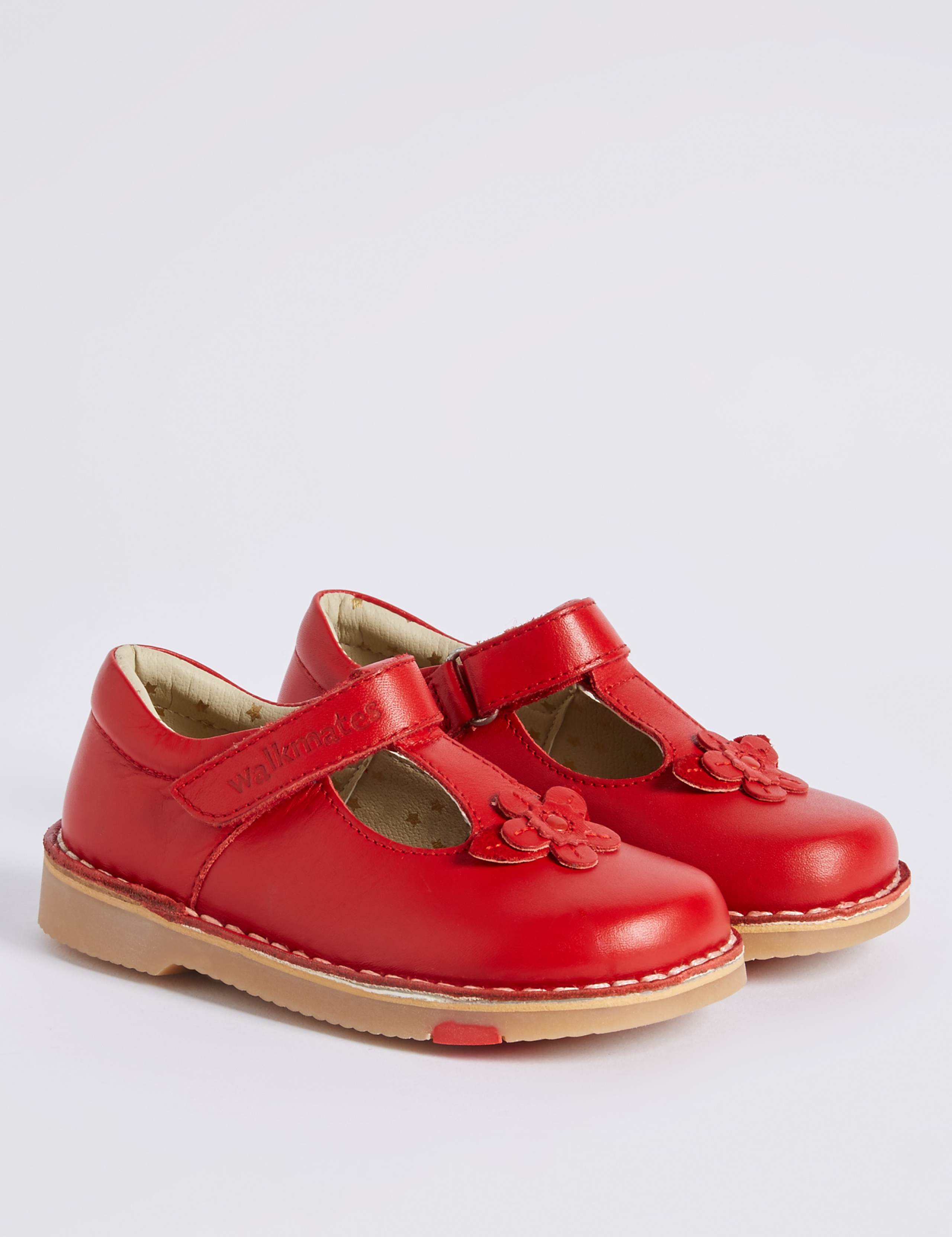 Kids' Walkmates™ T-Bar Shoes (4 Small 11 Small) M&S IE