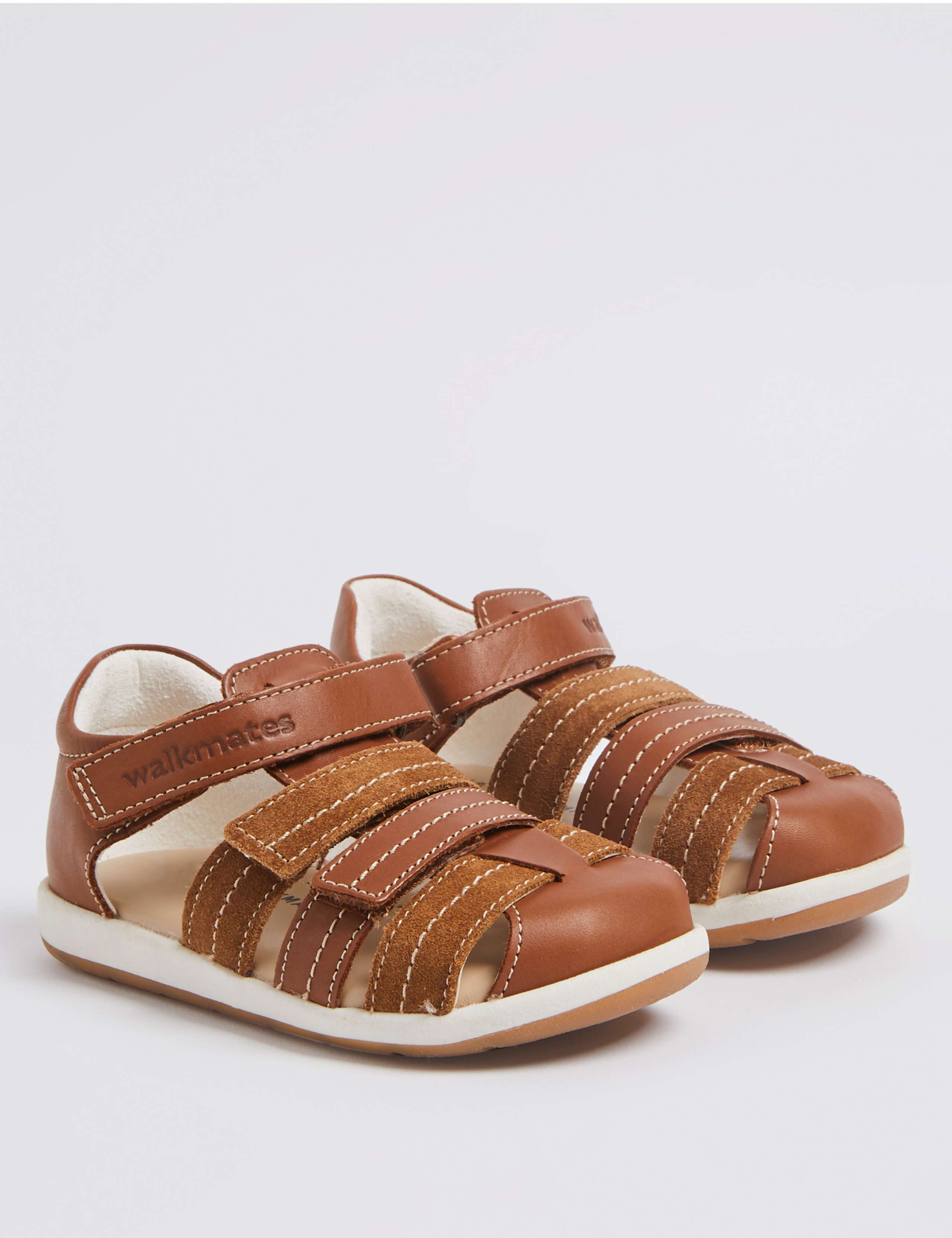 Kids' Walkmates™ Leather Sandals (4 Small - 11 Small) 1 of 5