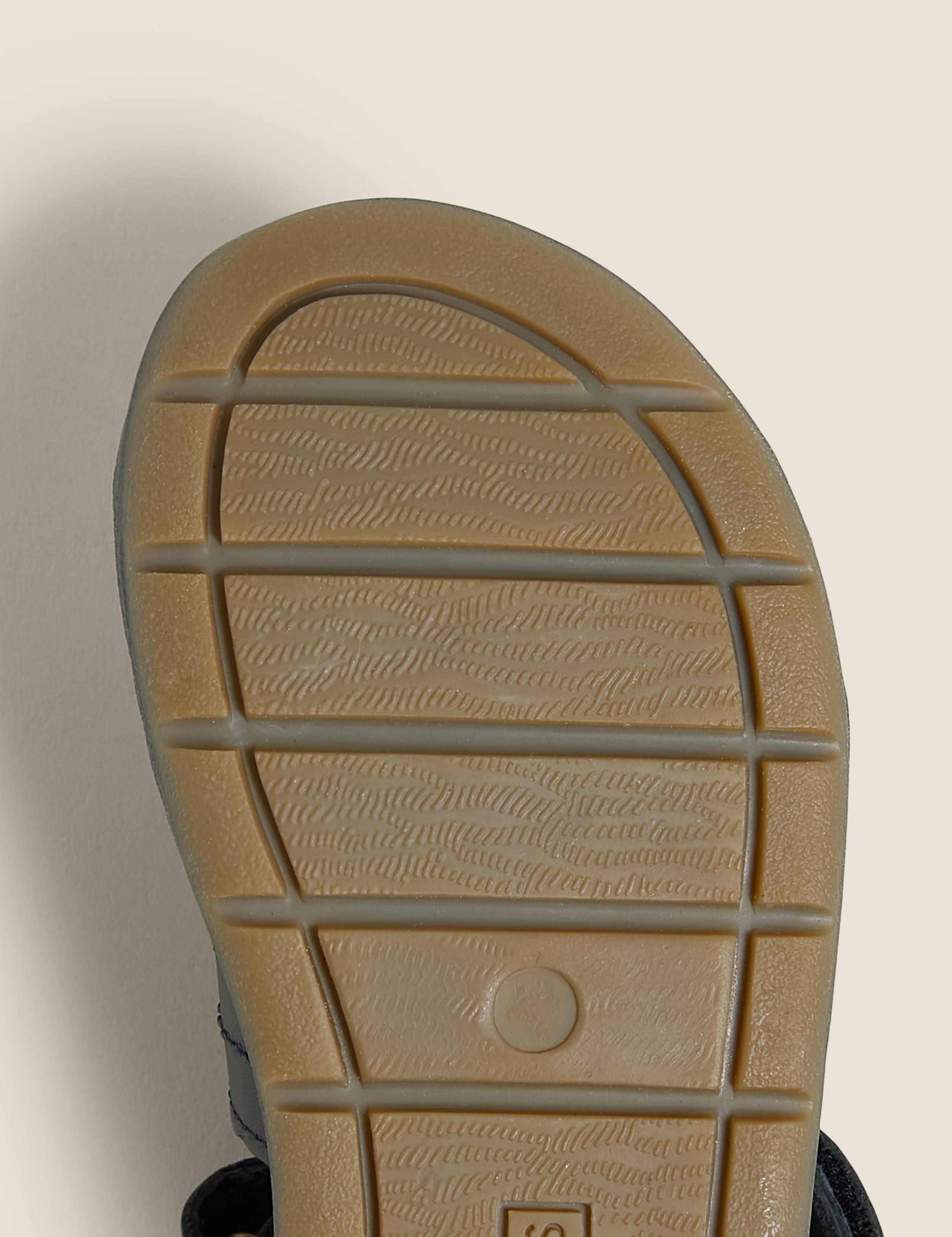 Kids' Leather Riptape Sandals (4 Small - 12 Small) 4 of 5