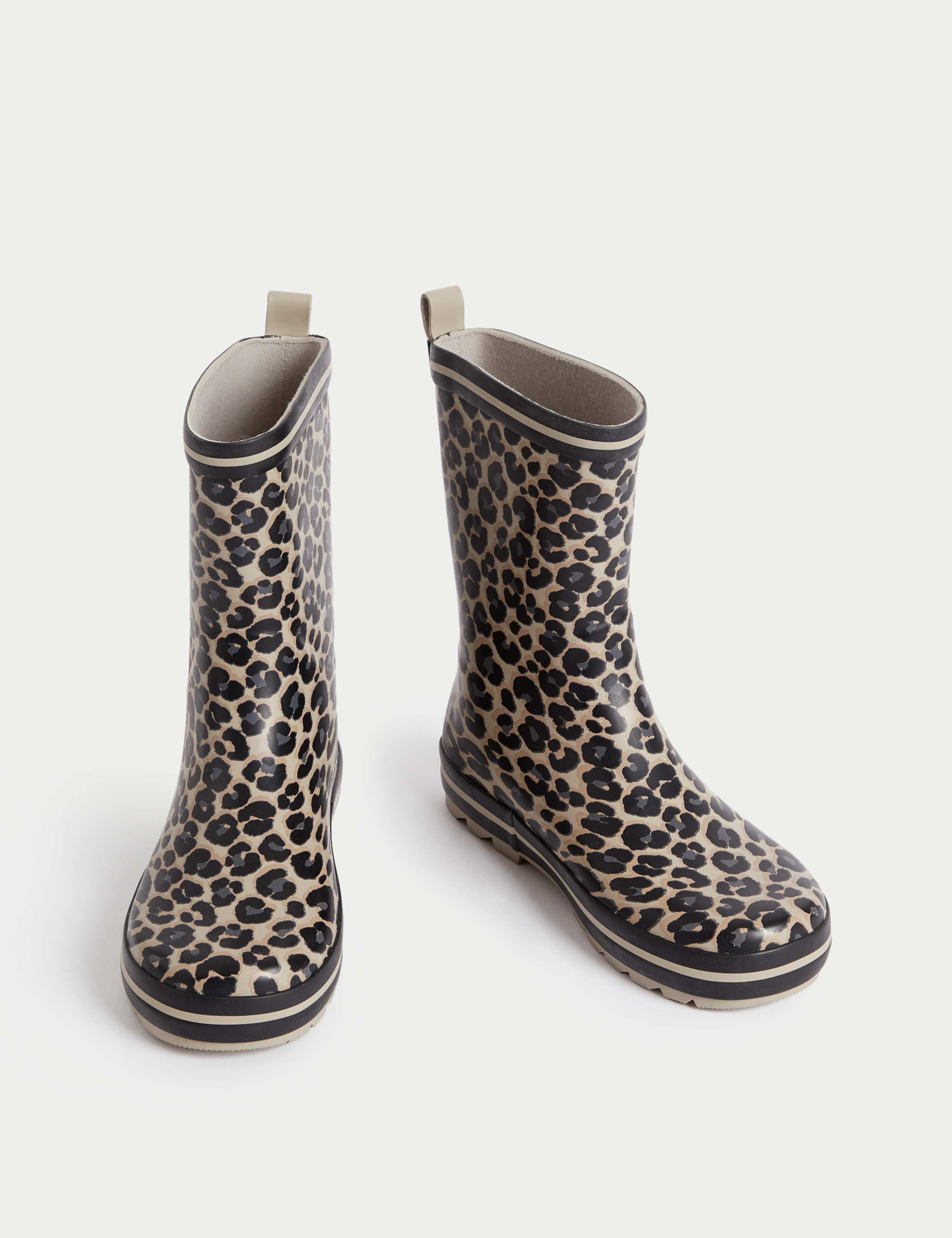 Kids’ Leopard Print Wellies (4 Small - 6 Large) 2 of 4