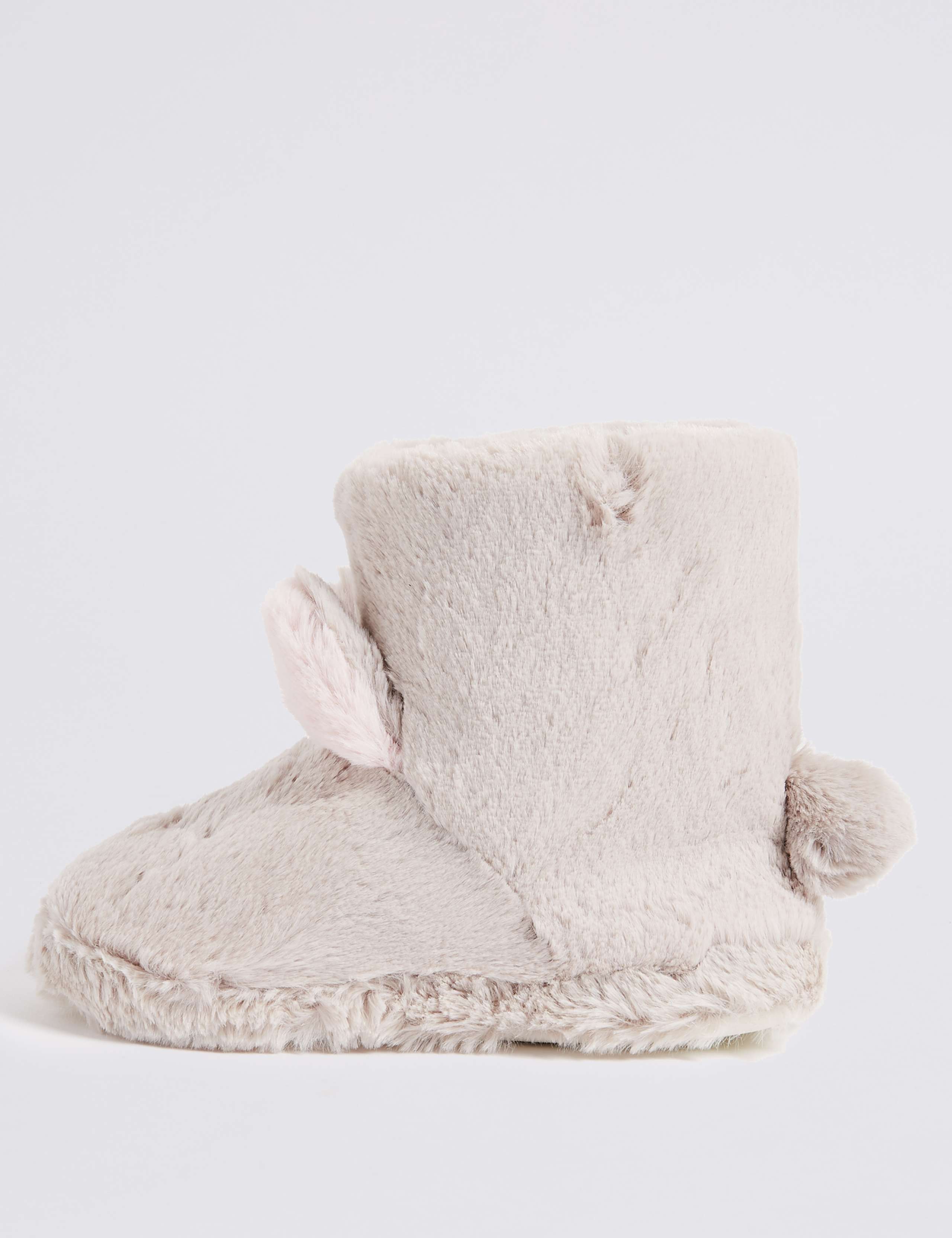 Kids’ Bunny Slipper Boots 2 of 3