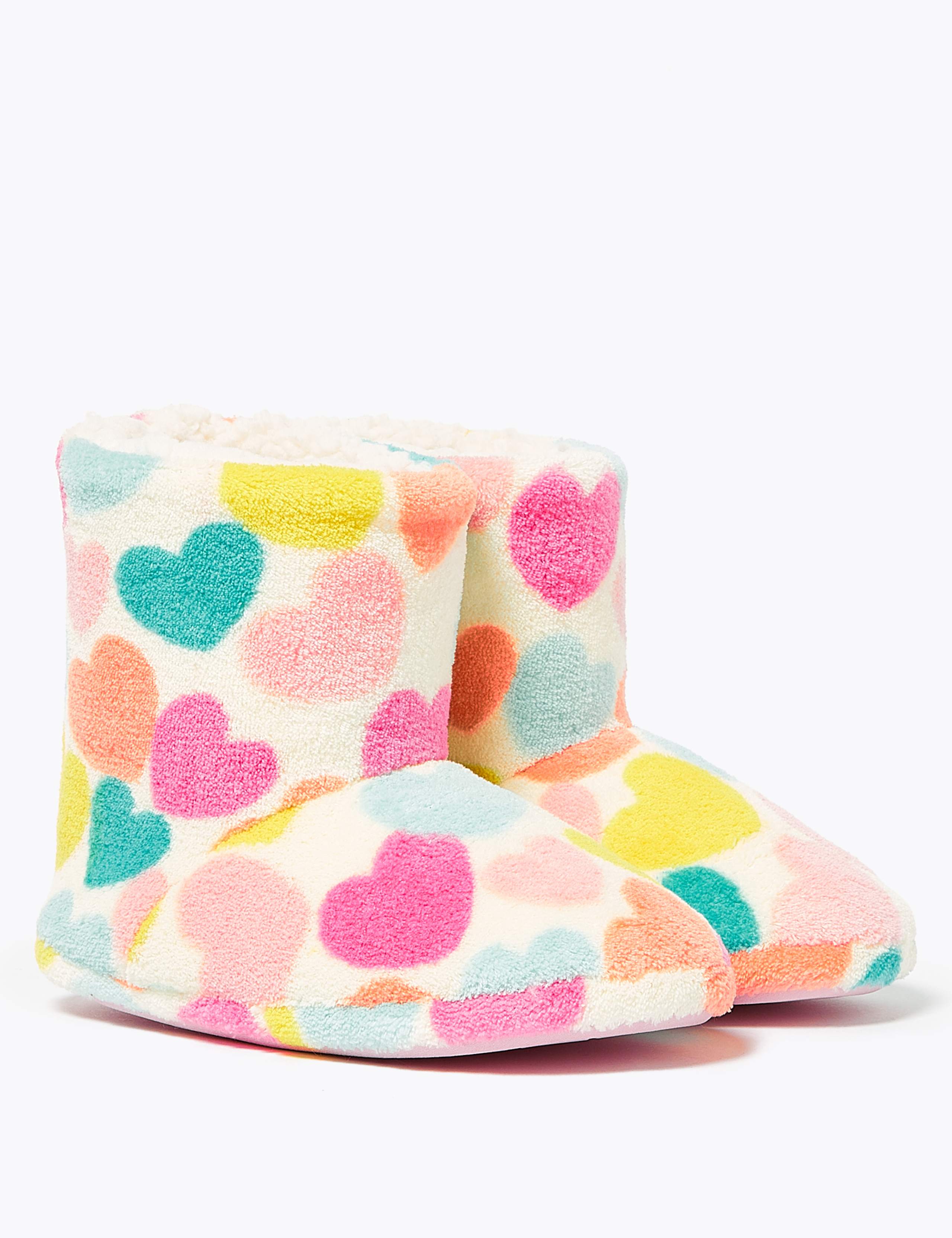 Kids' Heart Slipper boots (5 Small - 6 Large) 1 of 5