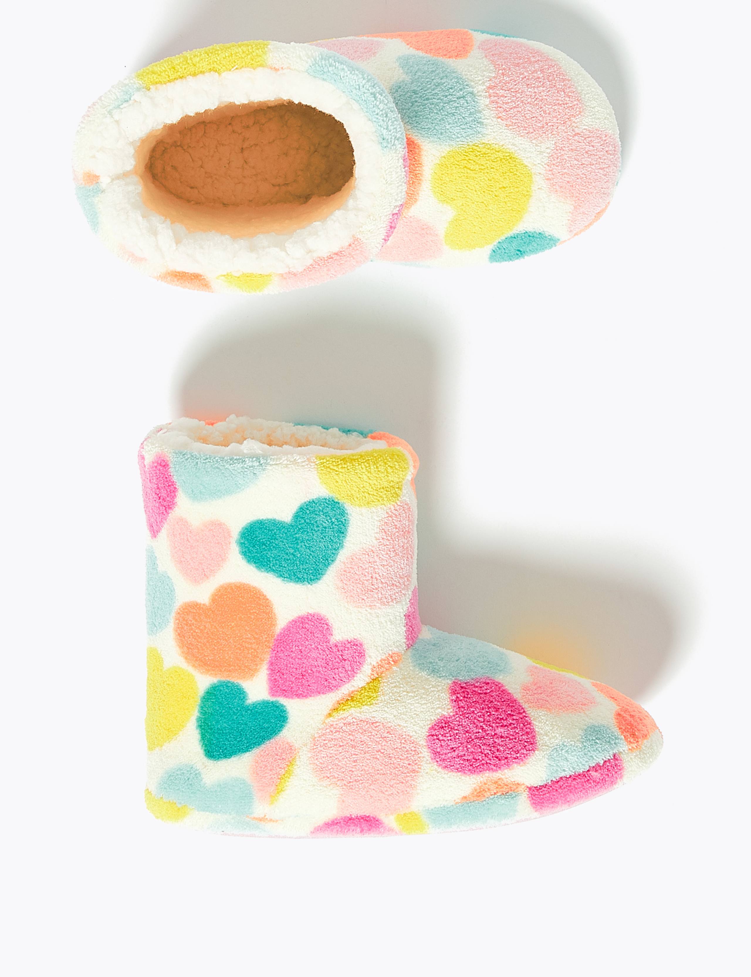 Kids' Heart Slipper boots (5 Small - 6 Large) 2 of 5