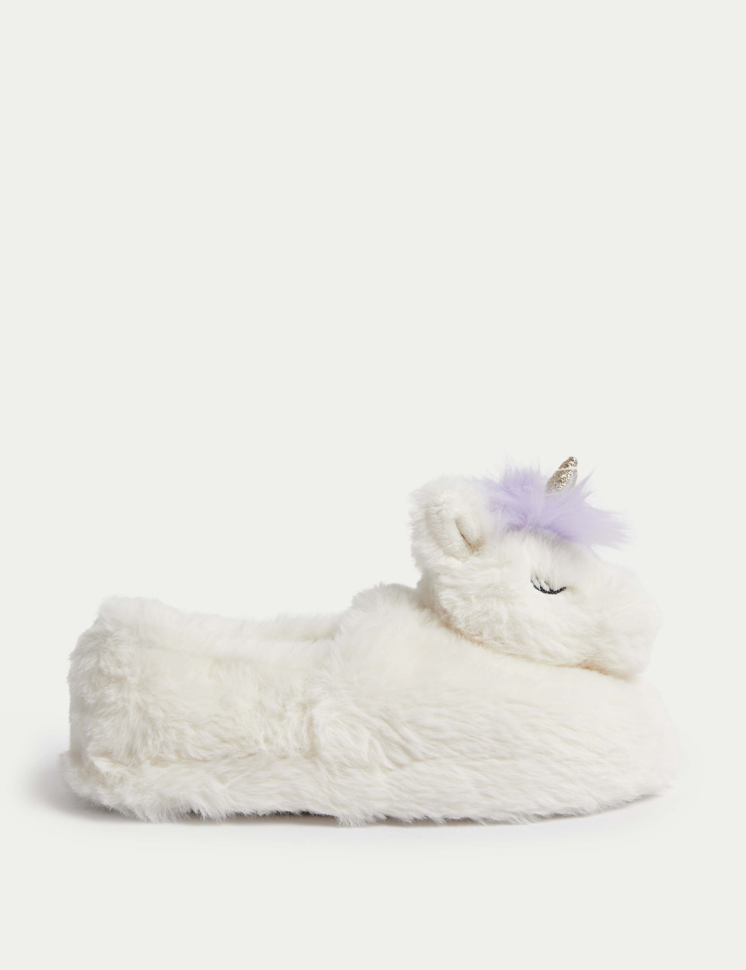 Kids Unicorn Slippers (5 Small - 6 Large) 1 of 4