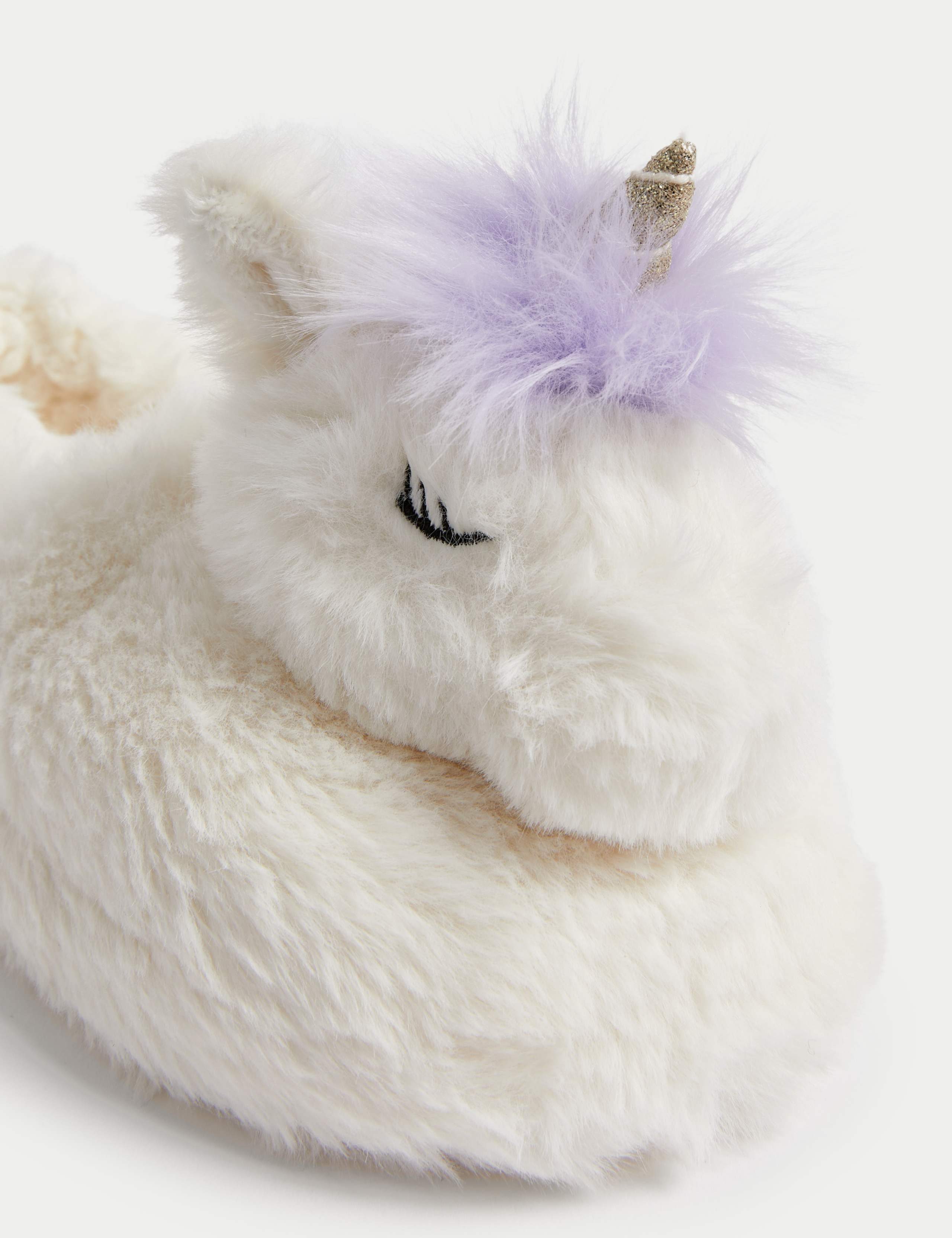Kids Unicorn Slippers (5 Small - 6 Large) 3 of 4