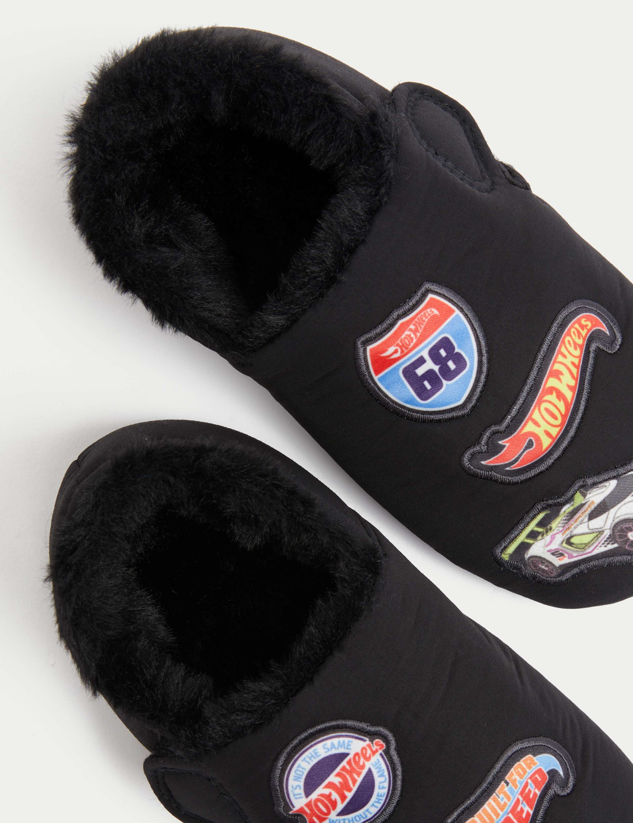Kids' Hot Wheels™ Riptape Slippers (4 Small - 13 Small) 3 of 4