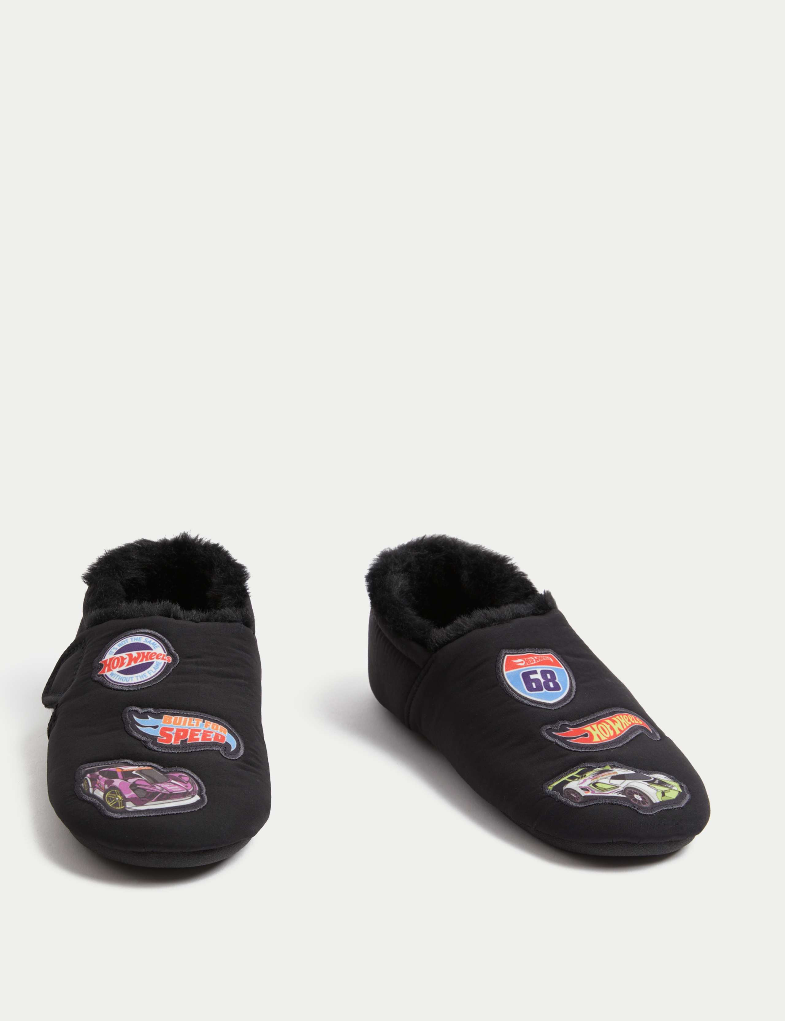 Kids' Hot Wheels™ Riptape Slippers (4 Small - 13 Small) 2 of 4