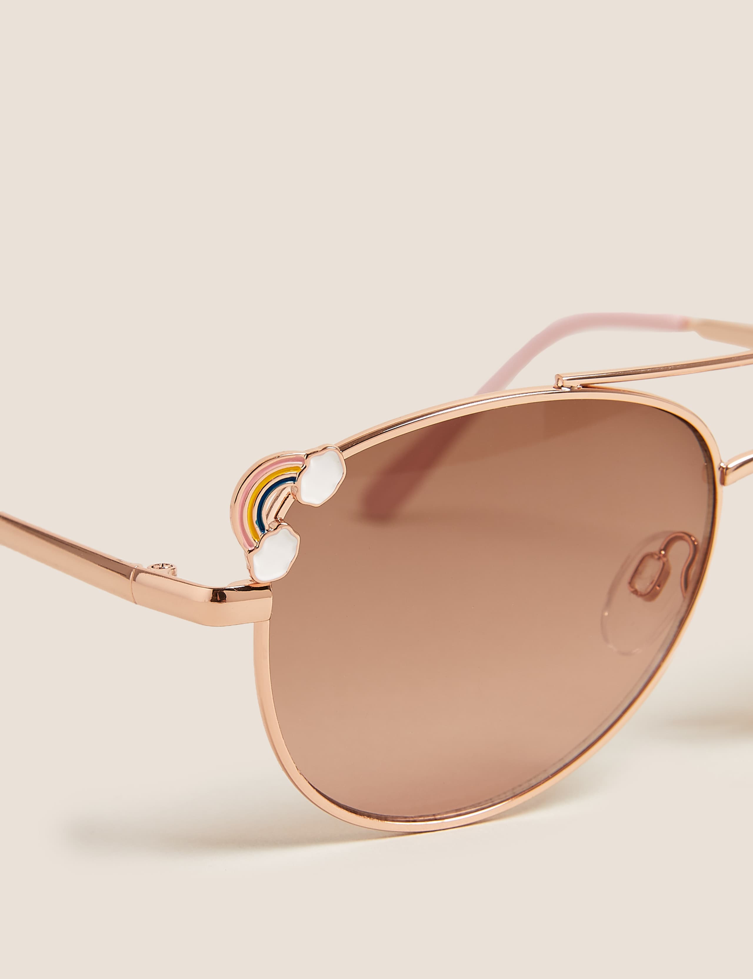 Kids' Rainbow Aviator Sunglasses 2 of 2