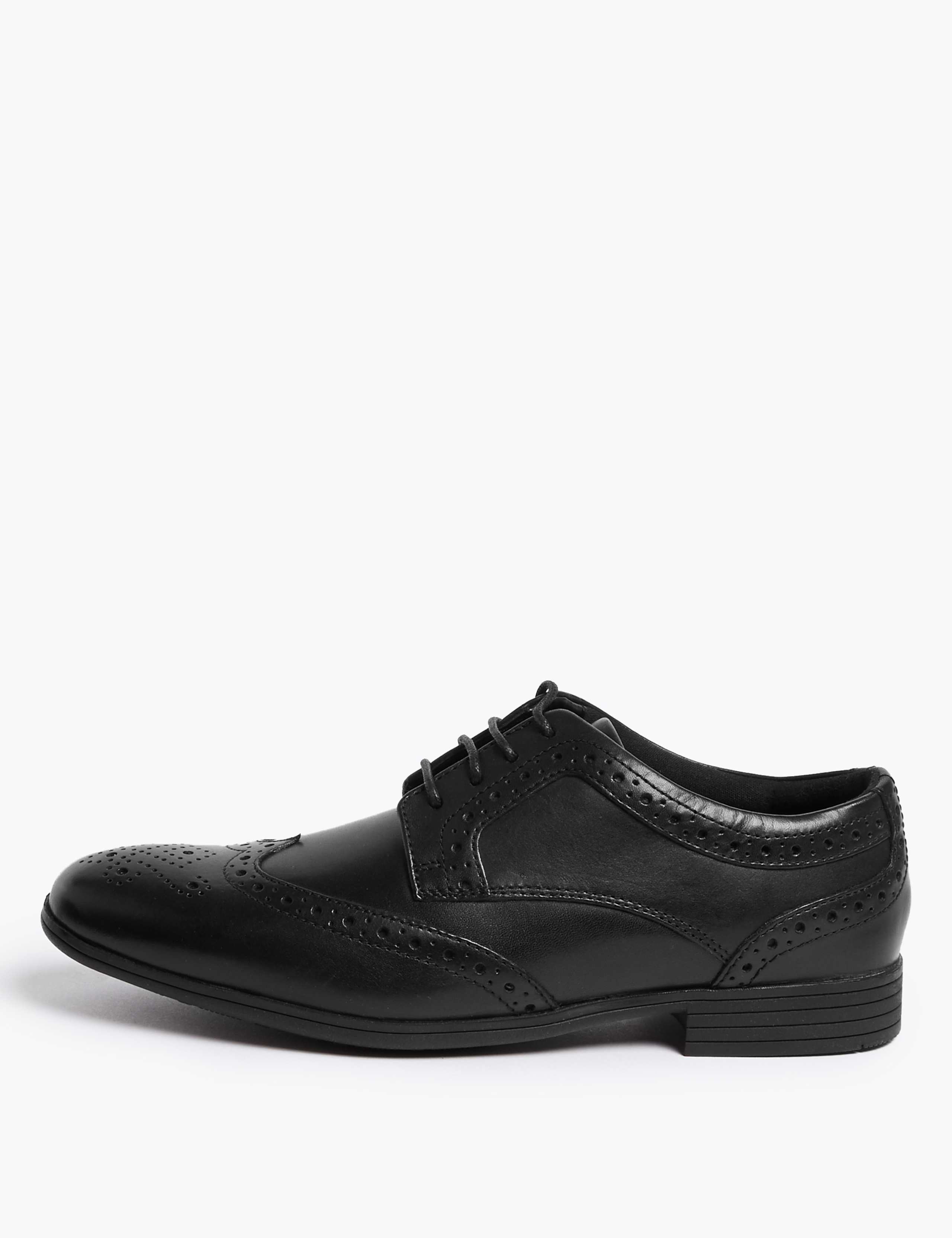 Kids' Leather Freshfeet™ Brogues (13 Small - 9 Large) 3 of 5