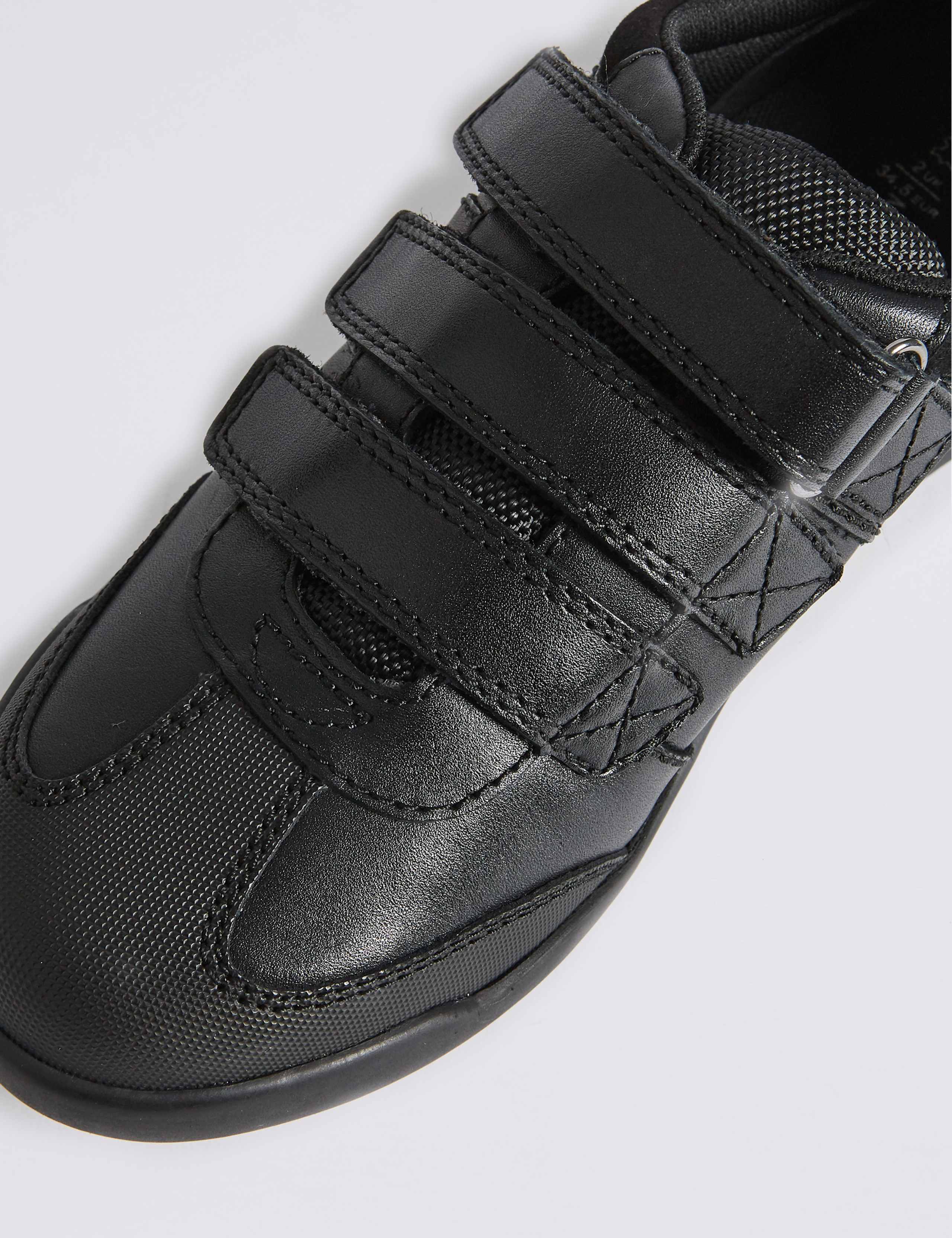 Kids' Leather School Shoes with Freshfeet™ (13 Small - 8 Large) 3 of 4