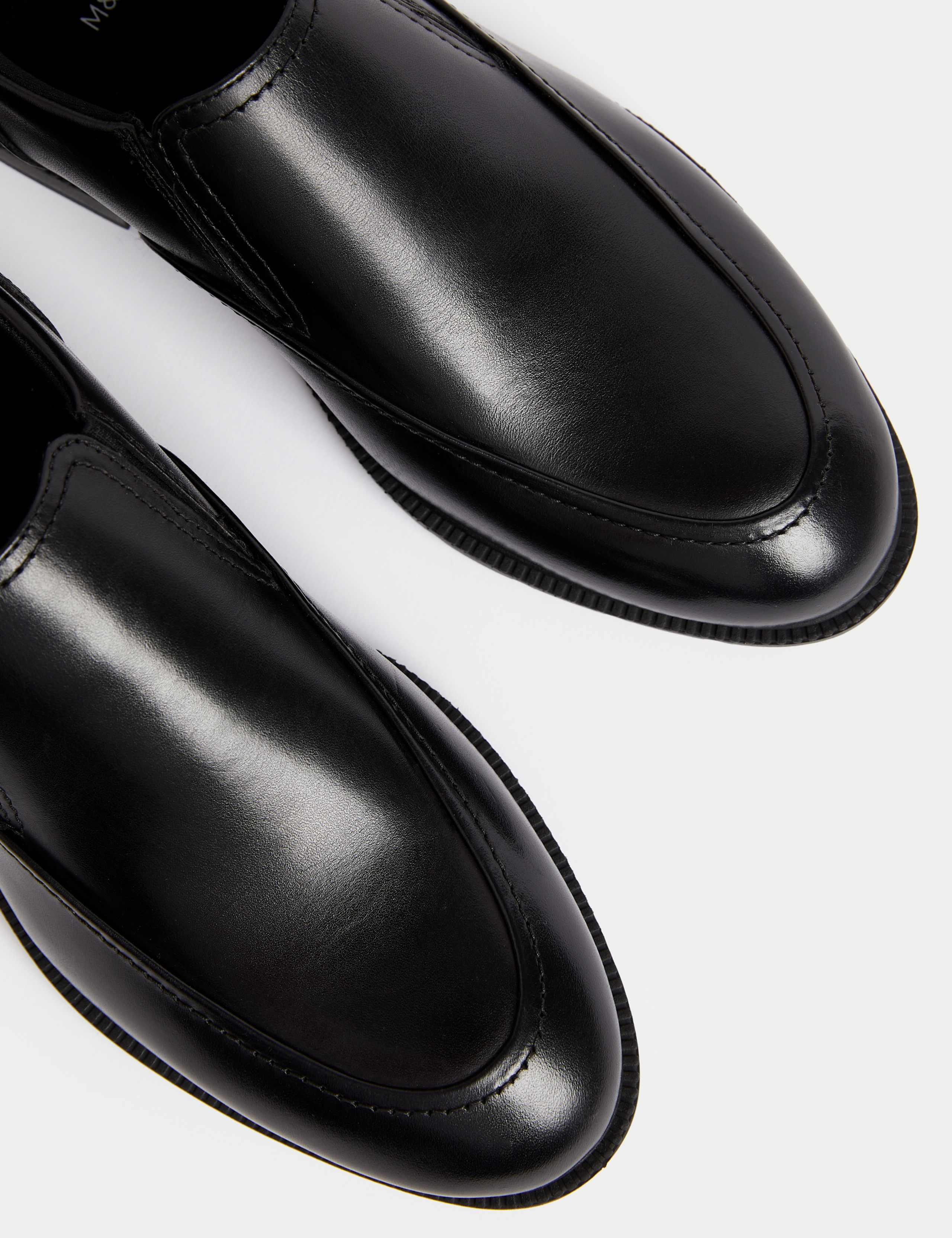 Kids' Leather Freshfeet™ Slip-on School Shoes (13 Small - 9 Large) 3 of 4