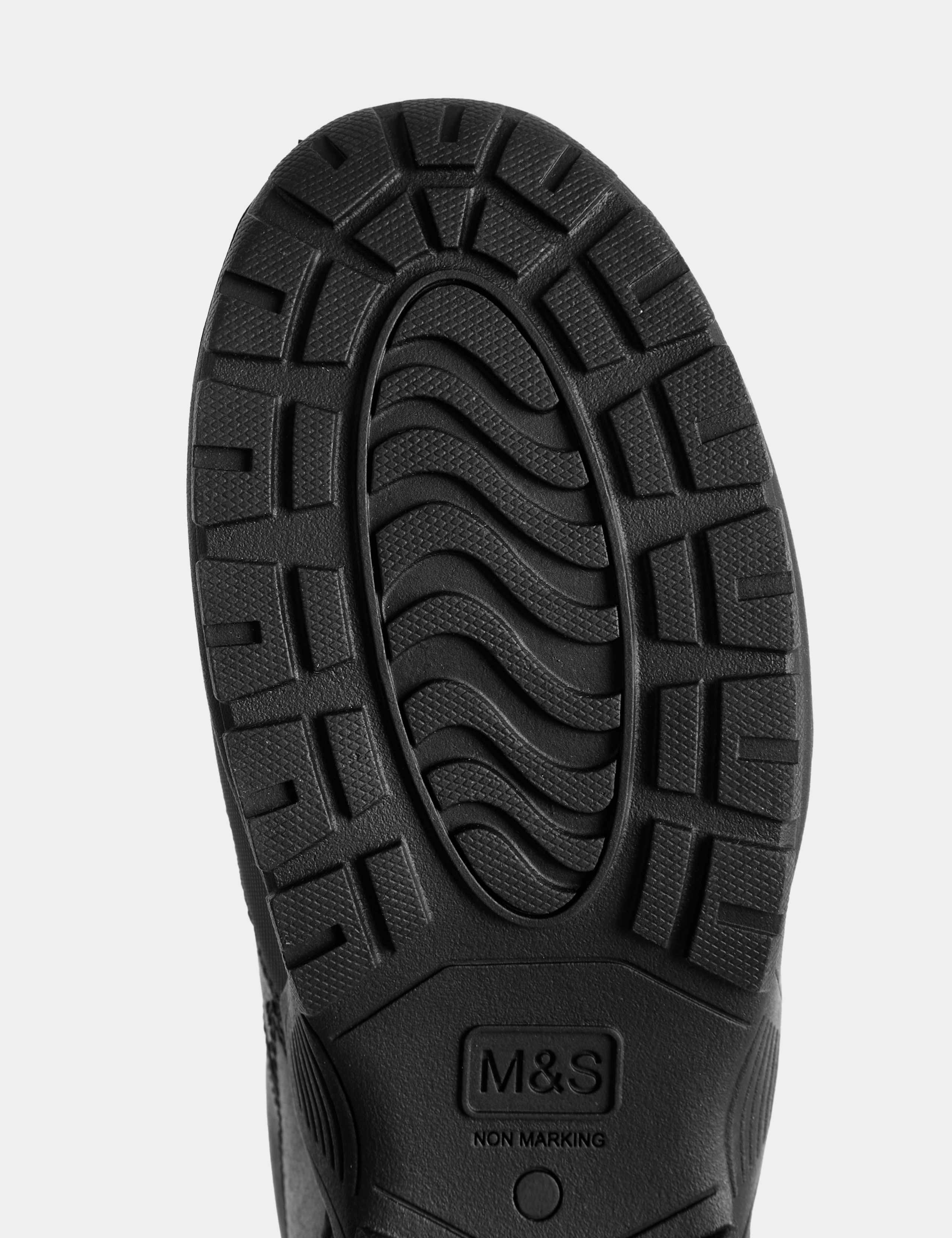 Kids' Leather Riptape School Shoes (2½  Large - 9 Large) 4 of 4