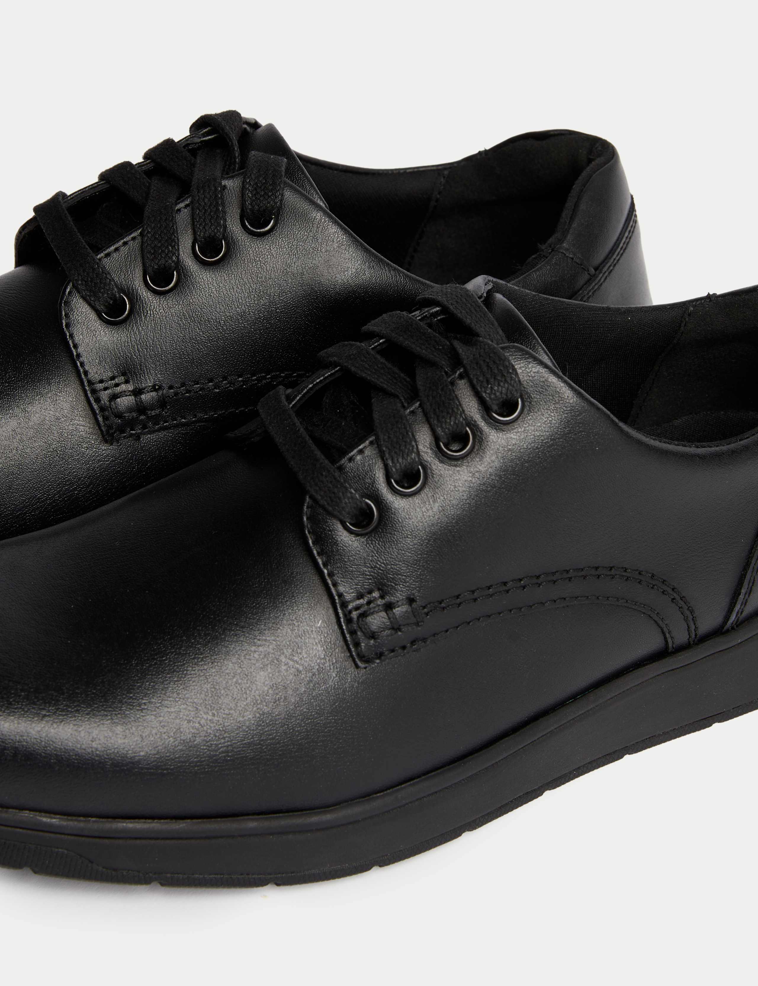 Kids' Leather School Shoes (13 Small - 9 Large) 3 of 4