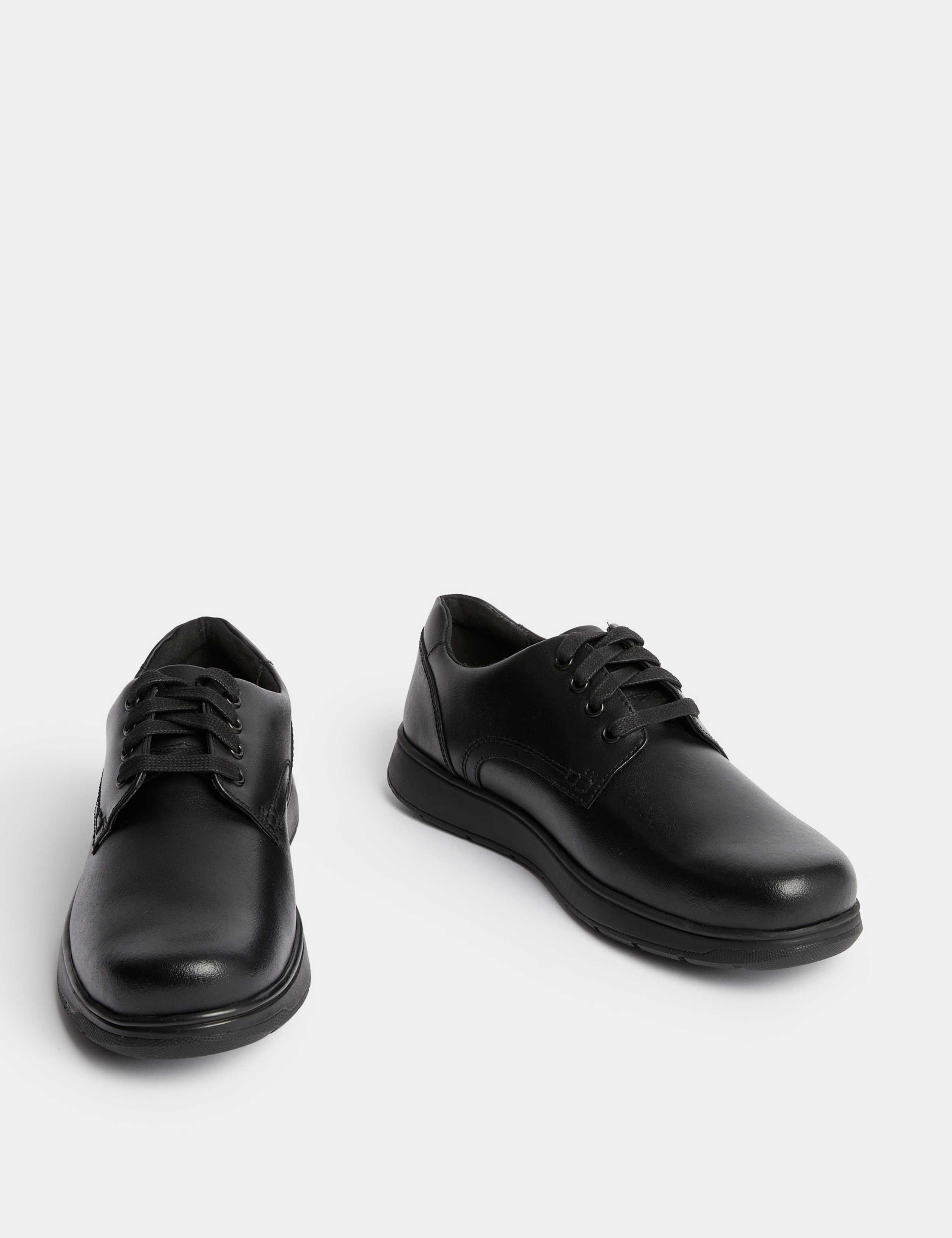 Kids' Leather School Shoes (13 Small - 9 Large) 2 of 4