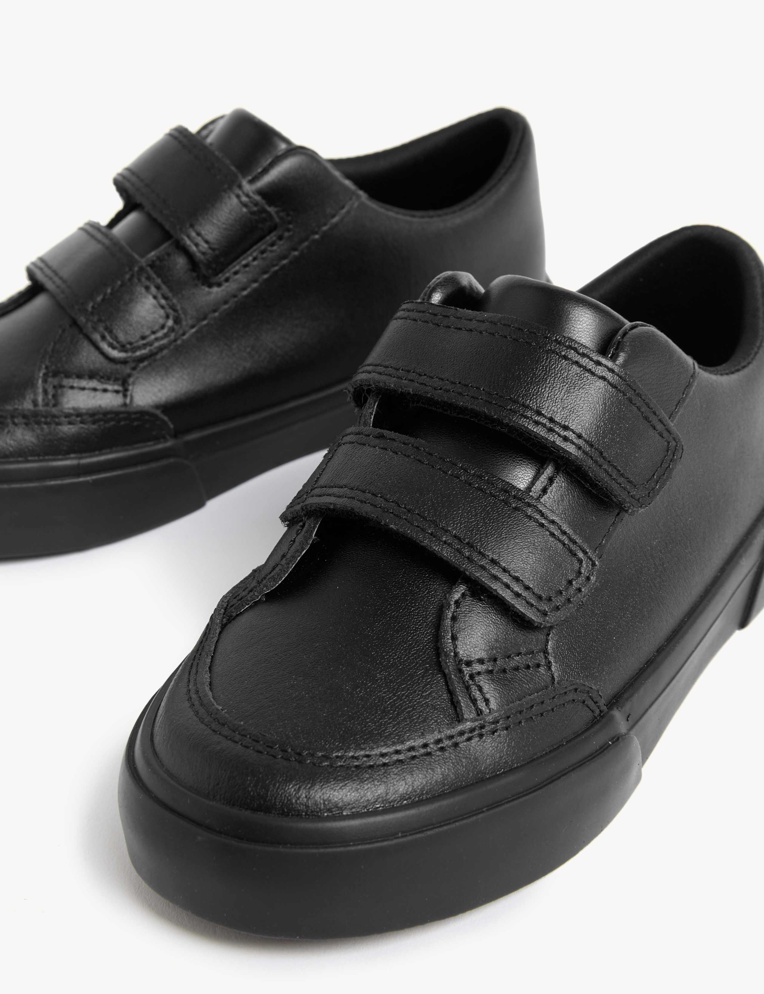 Kids' Leather School Shoes (8 Small - 2 Large) 3 of 5