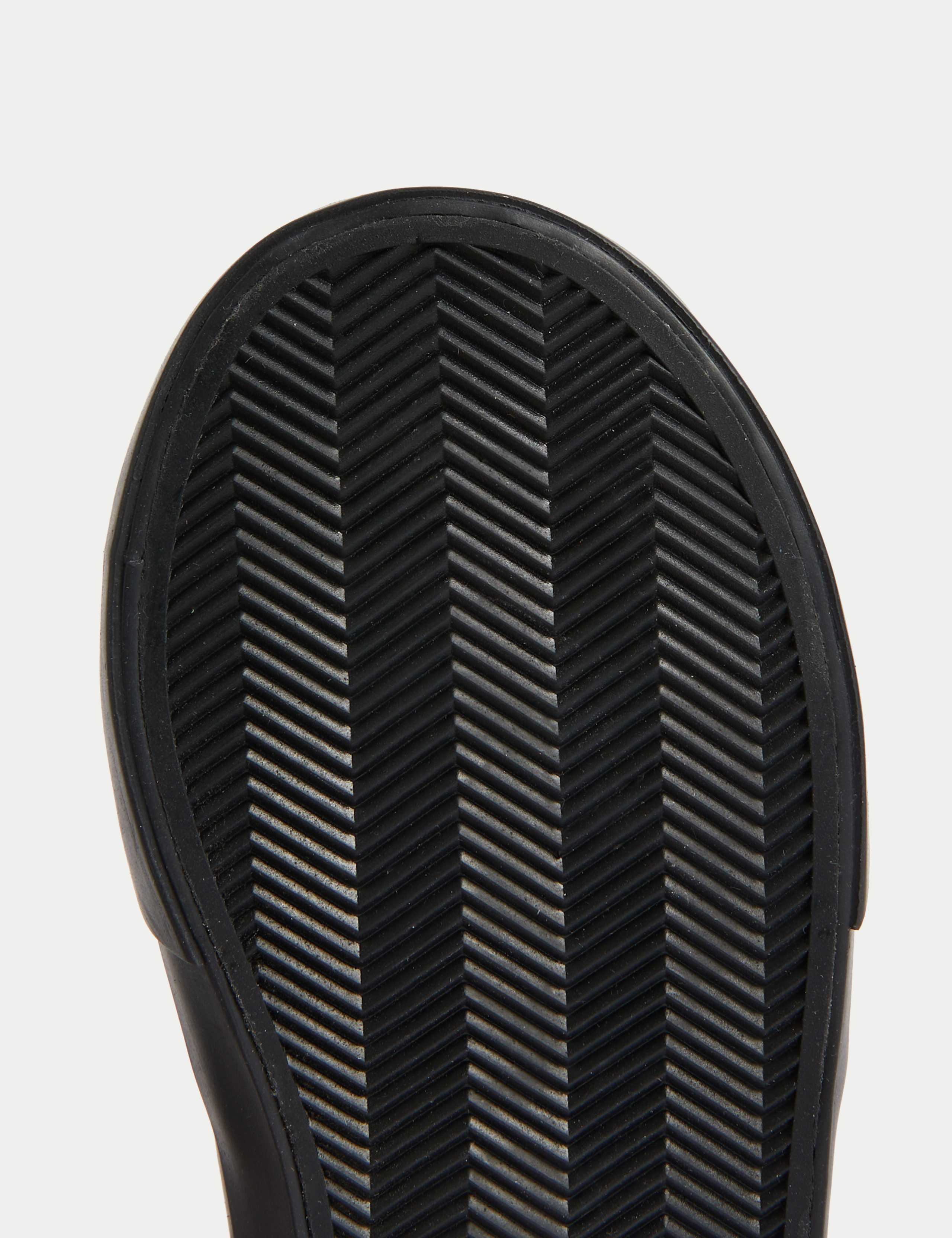 Kids' Leather Riptape School Shoes (8 Small - 2 Large) 4 of 4