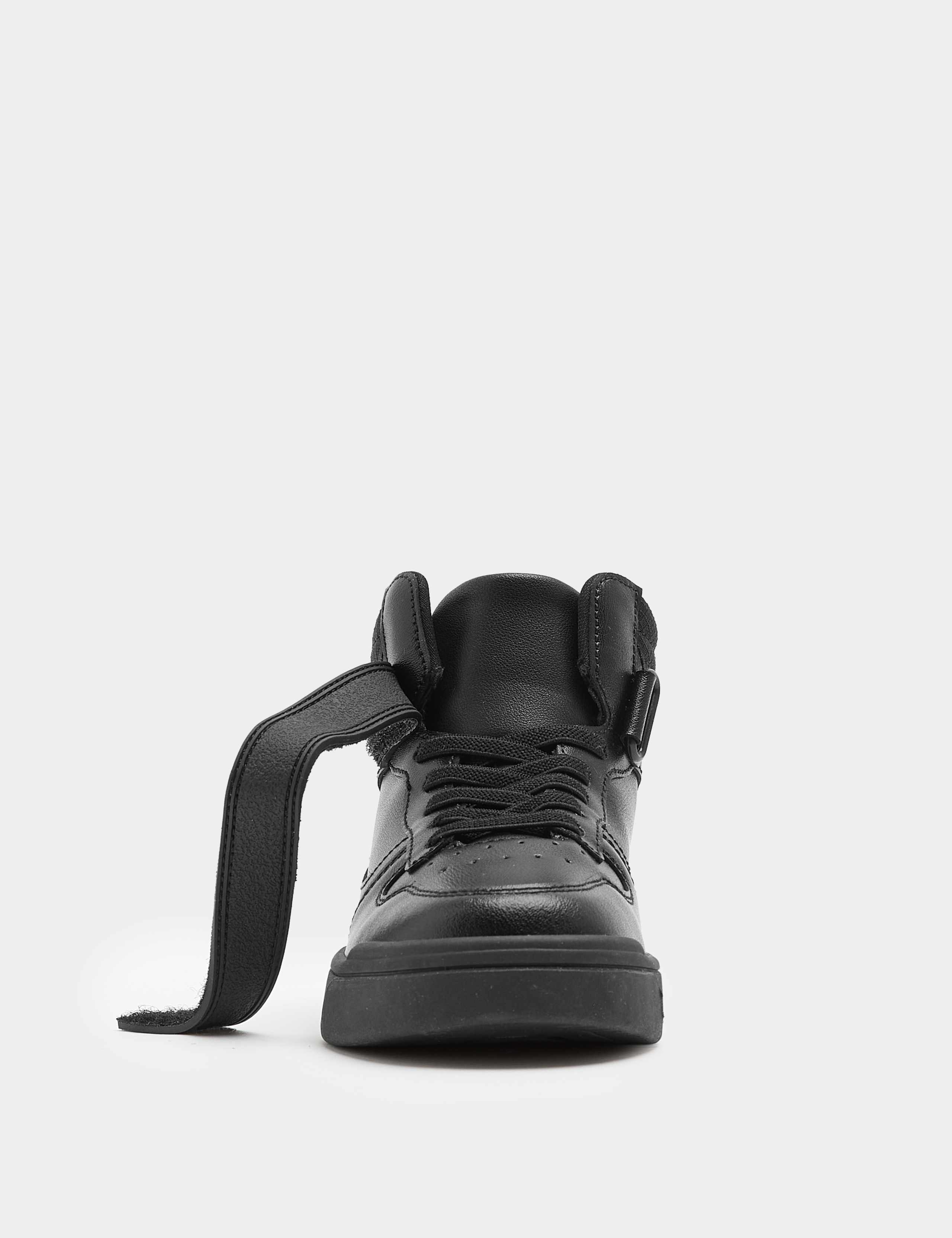Kids' Leather High Top School Shoes (8 Small-2 Large) 3 of 3
