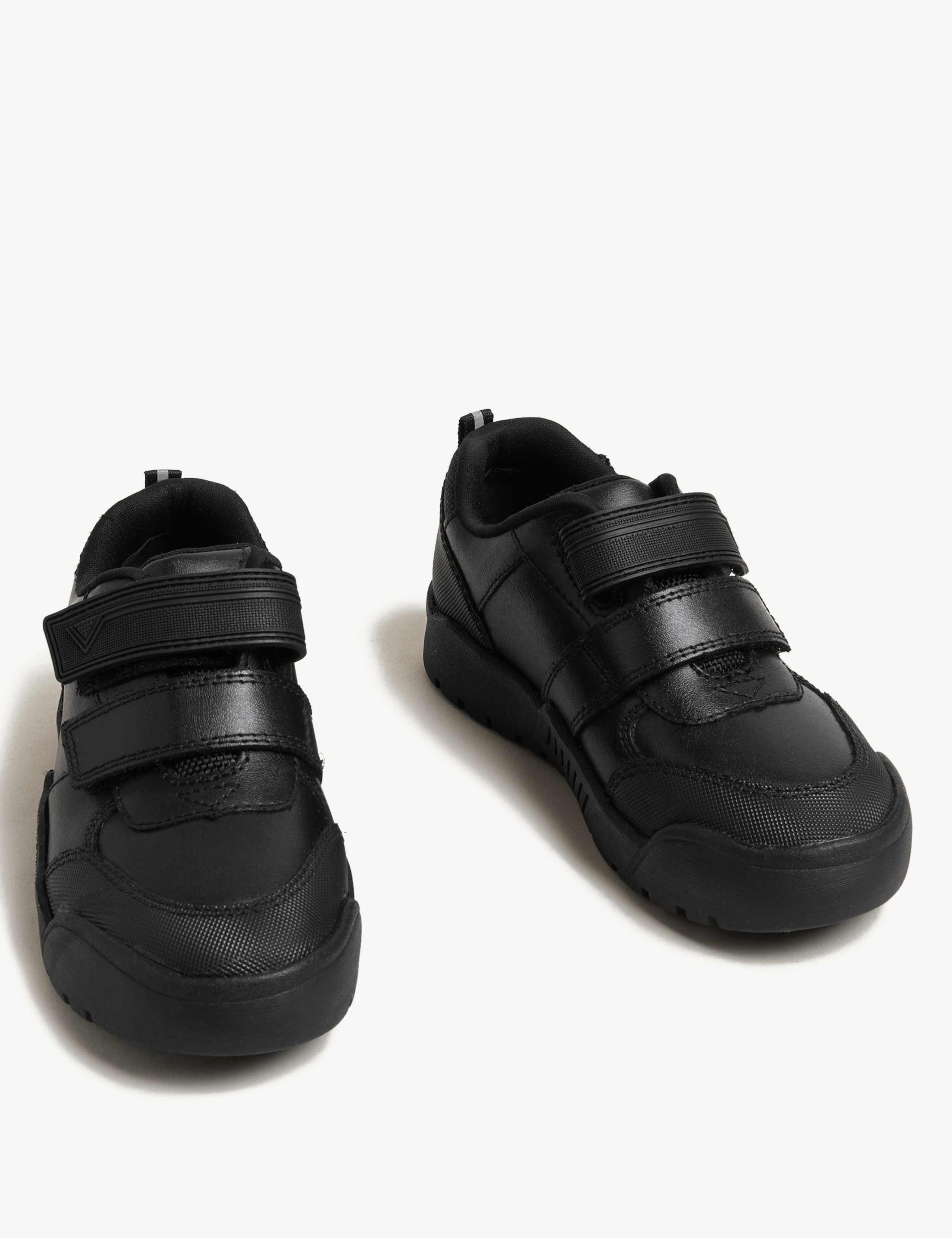 Kids' Leather School Shoes (8 Small - 2 Large) 2 of 5