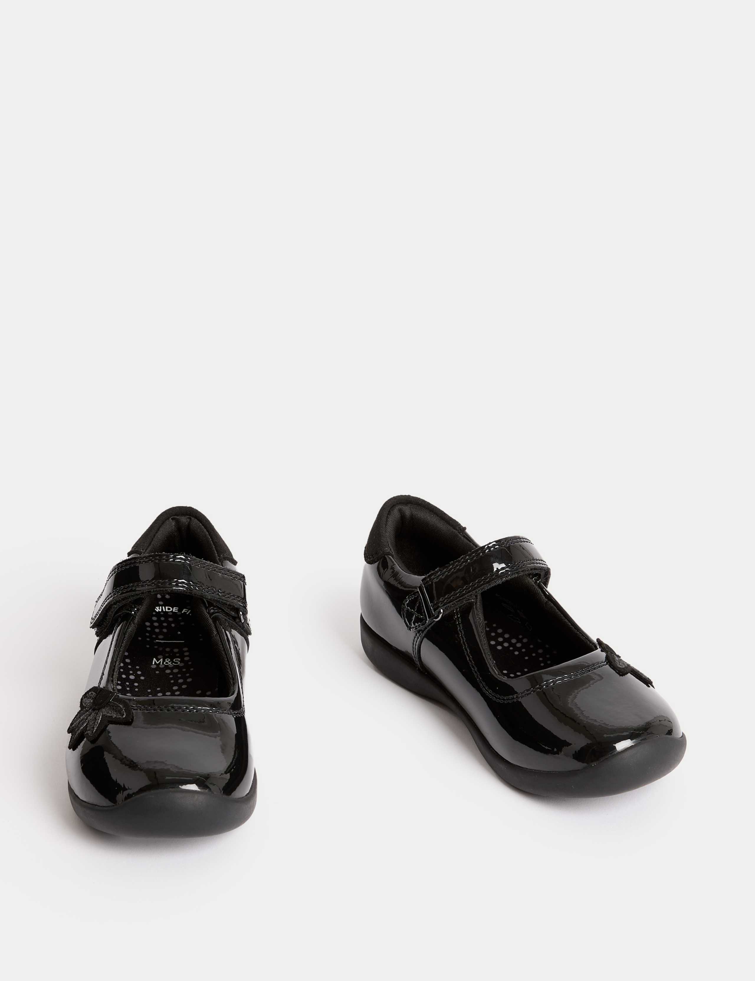 Kids Patent Leather School Shoes (8 Small - 1 Large) 2 of 6