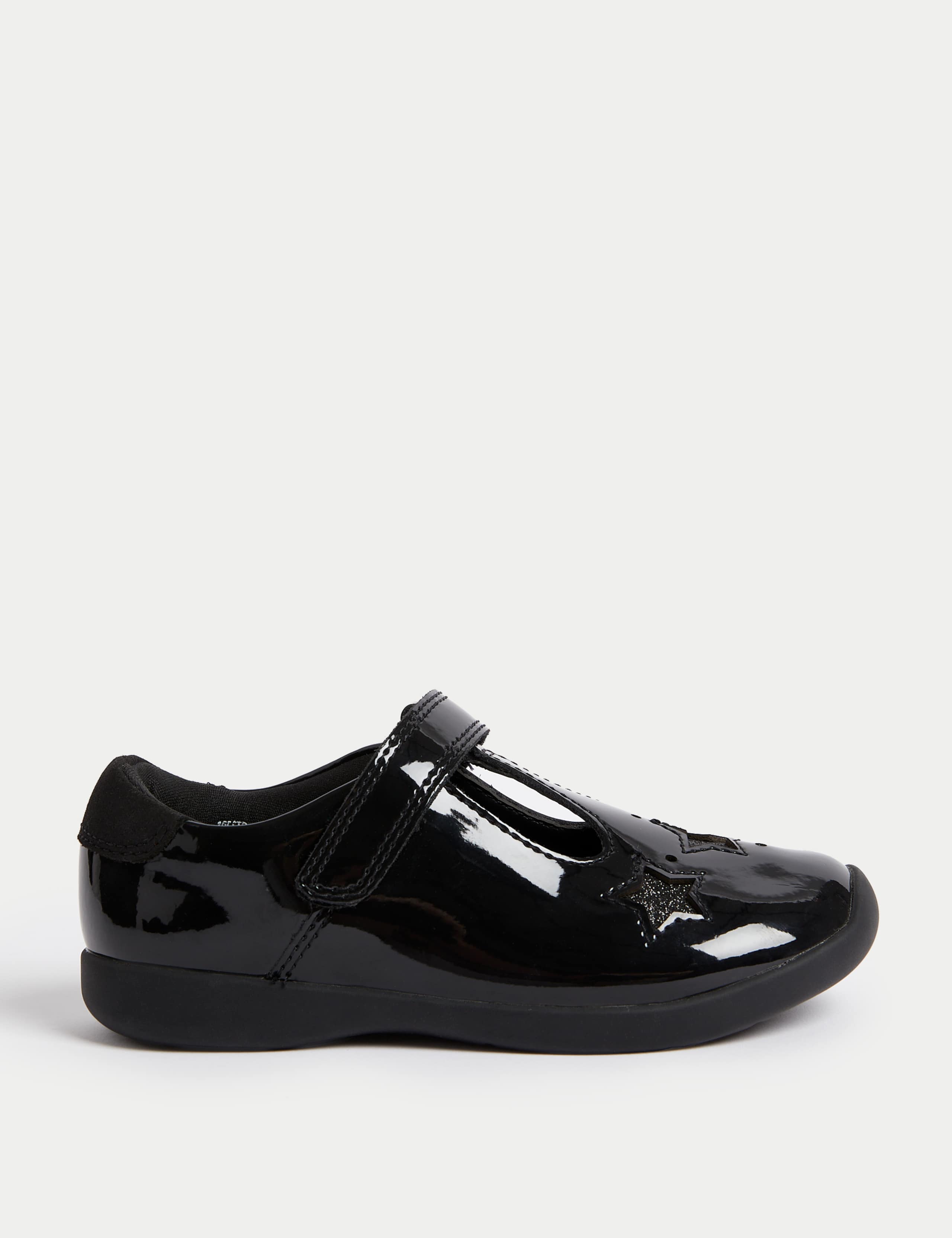Kids' Patent Leather Glitter School Shoes (8 Small - 2 Large) 1 of 4
