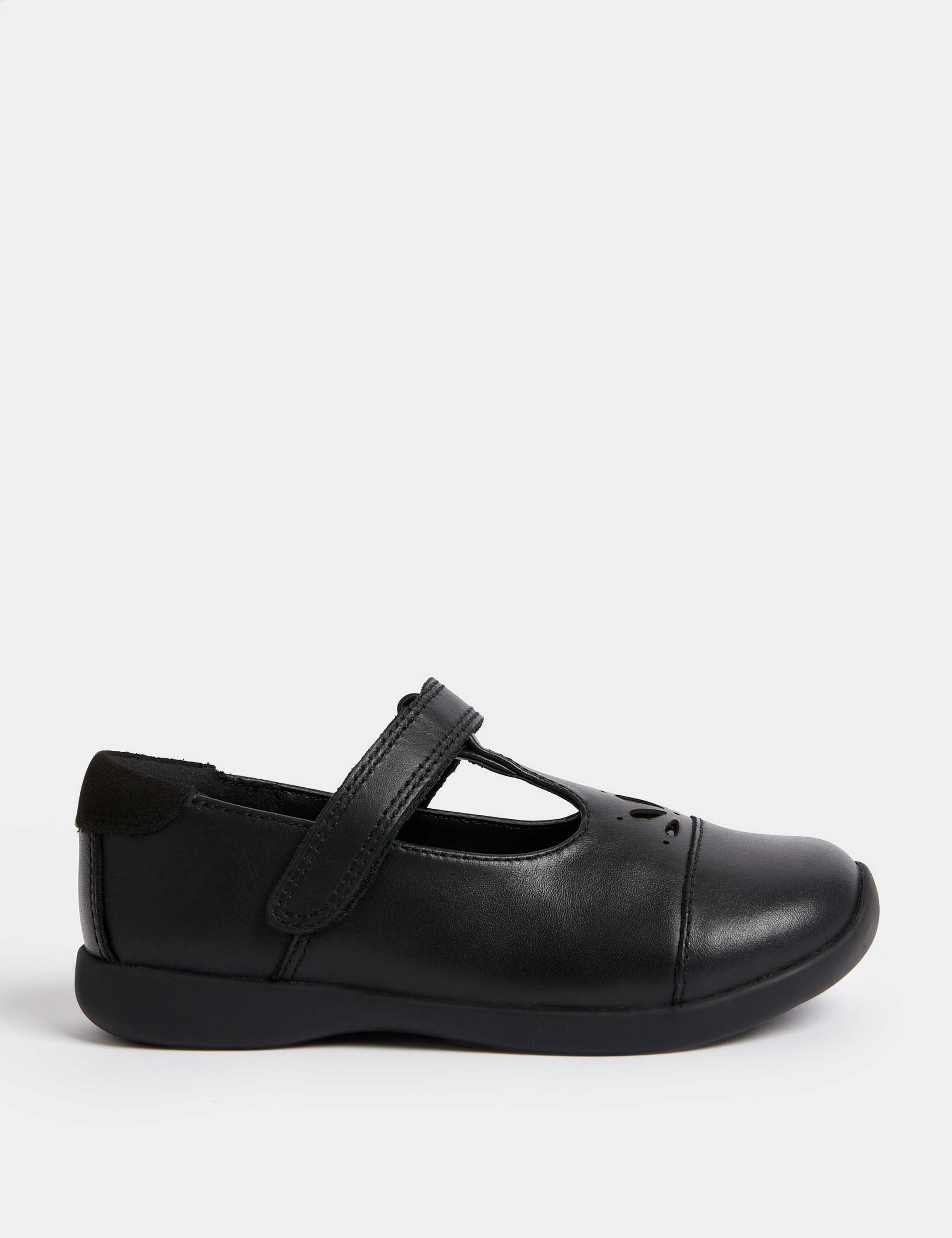 Kids' Brogue Detail Leather School Shoes (8 Small - 2 Large) 1 of 4
