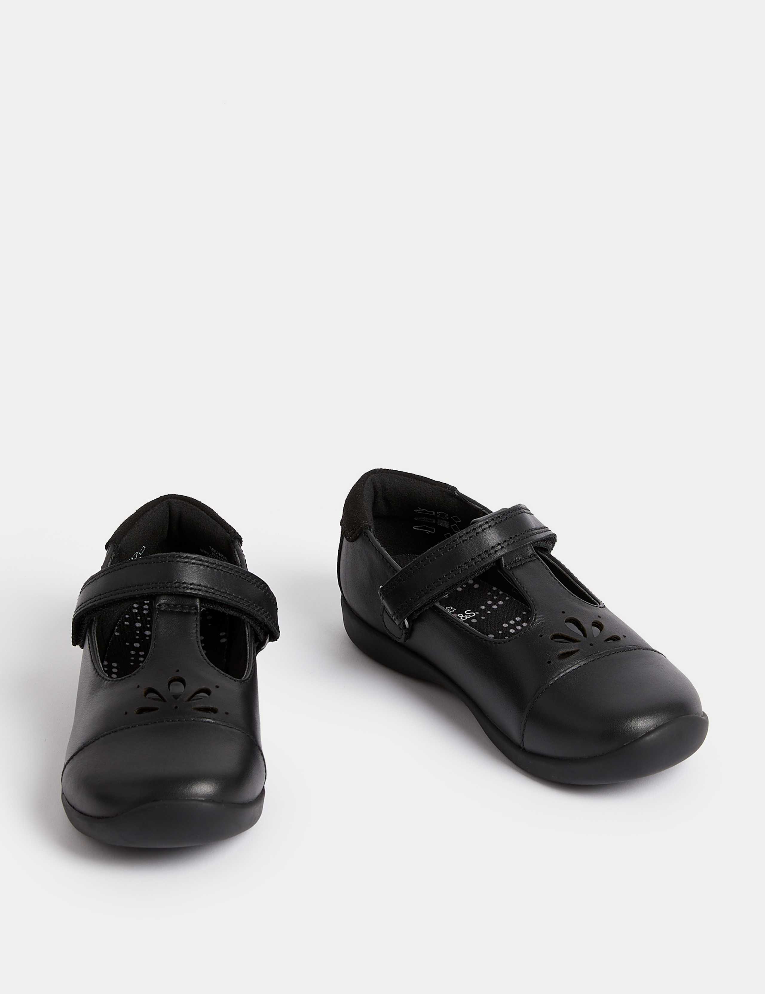 Kids' Brogue Detail Leather School Shoes (8 Small - 2 Large) 2 of 4